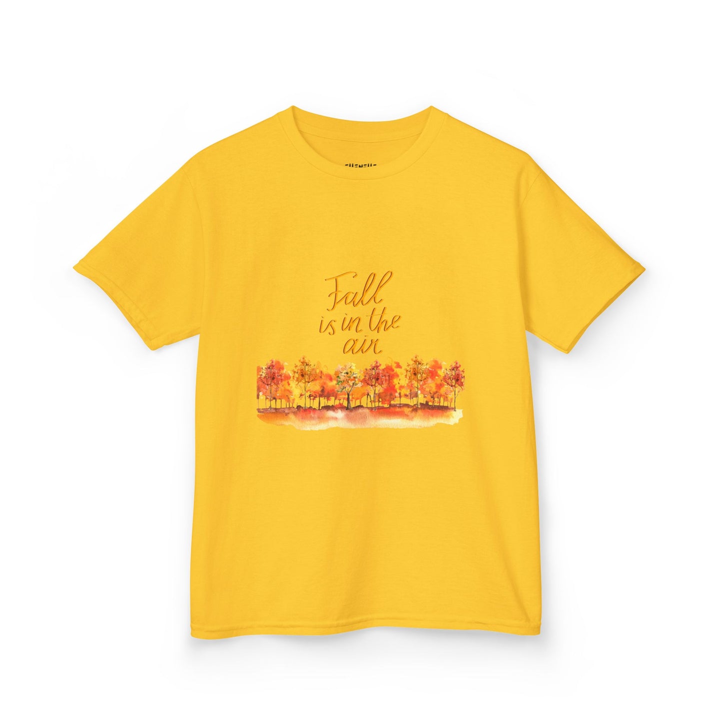 Fall is in the Air Cotton Tee, Autumn Tee, Fall Celebration T-Shirt
