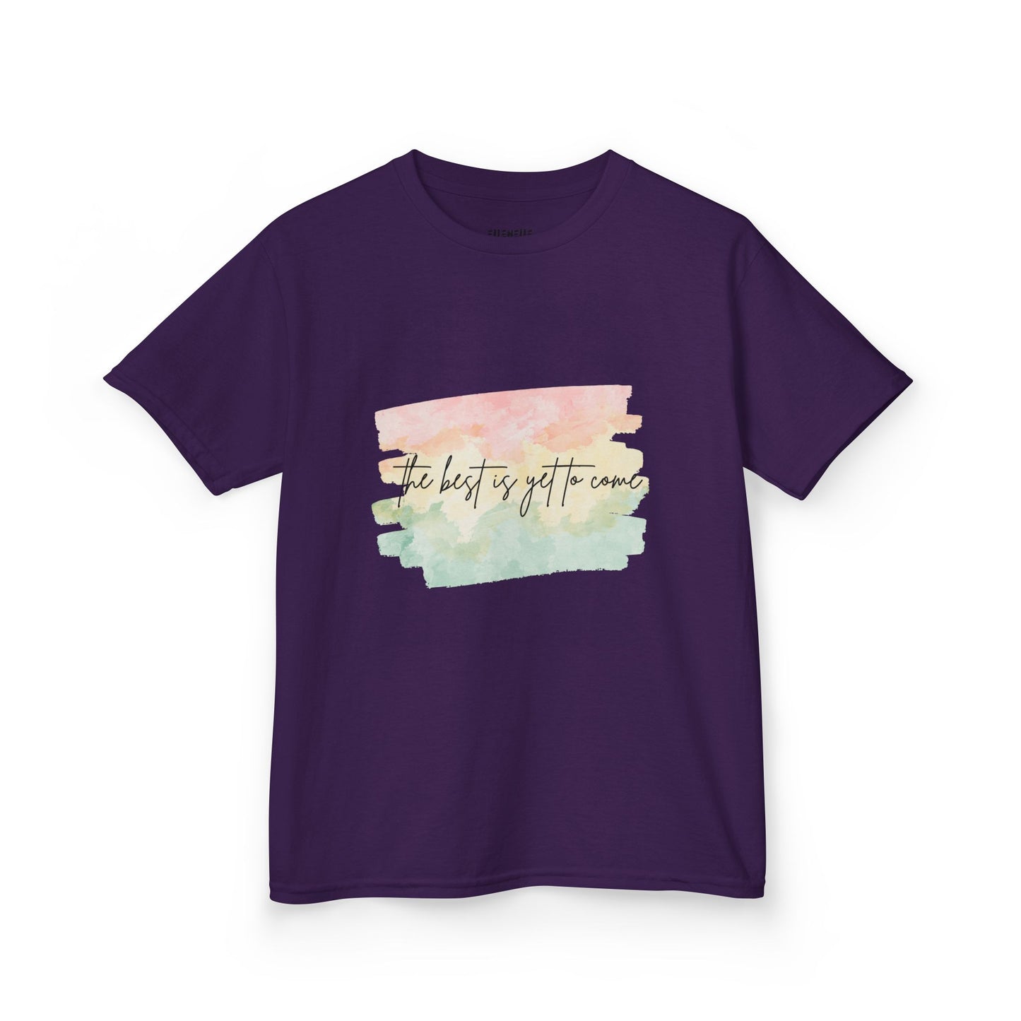 The Best Is Yet To Come Motivational Kids T-Shirt, Positive Affirmation Shirt, Gift for Children, Encouraging Apparel