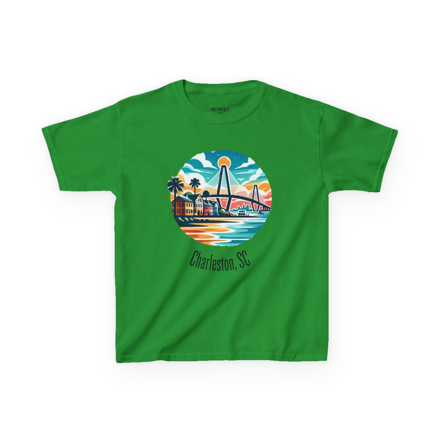 Charleston SC Kids Heavy Cotton Tee, Fun Summer Tee, Kids Vacation Shirt, Coastal Adventure Kids Apparel, Beach Day Outfit, Summer [...]
