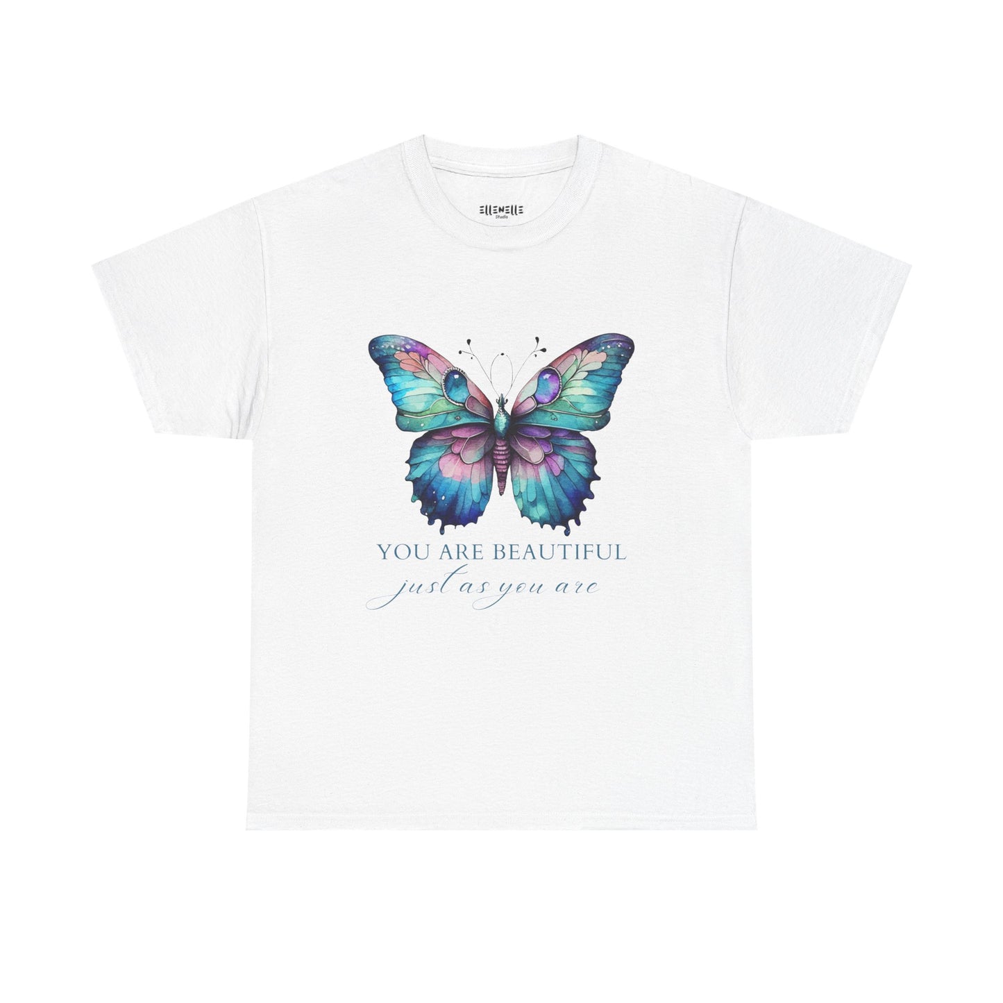 You Are  Beautiful Empowering Unisex Heavy Cotton Tee, Self-Love T-Shirt, Affirmation Apparel, Gift for Friends, Motivational Clothing
