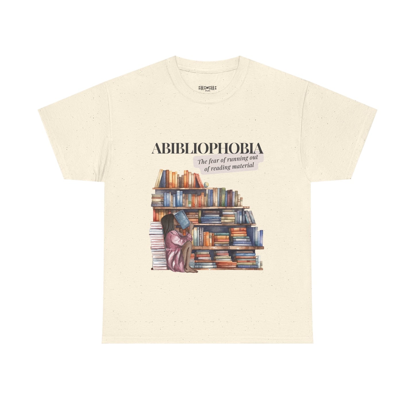 Book-lover, Abibliophobia Definition, Unisex Tee