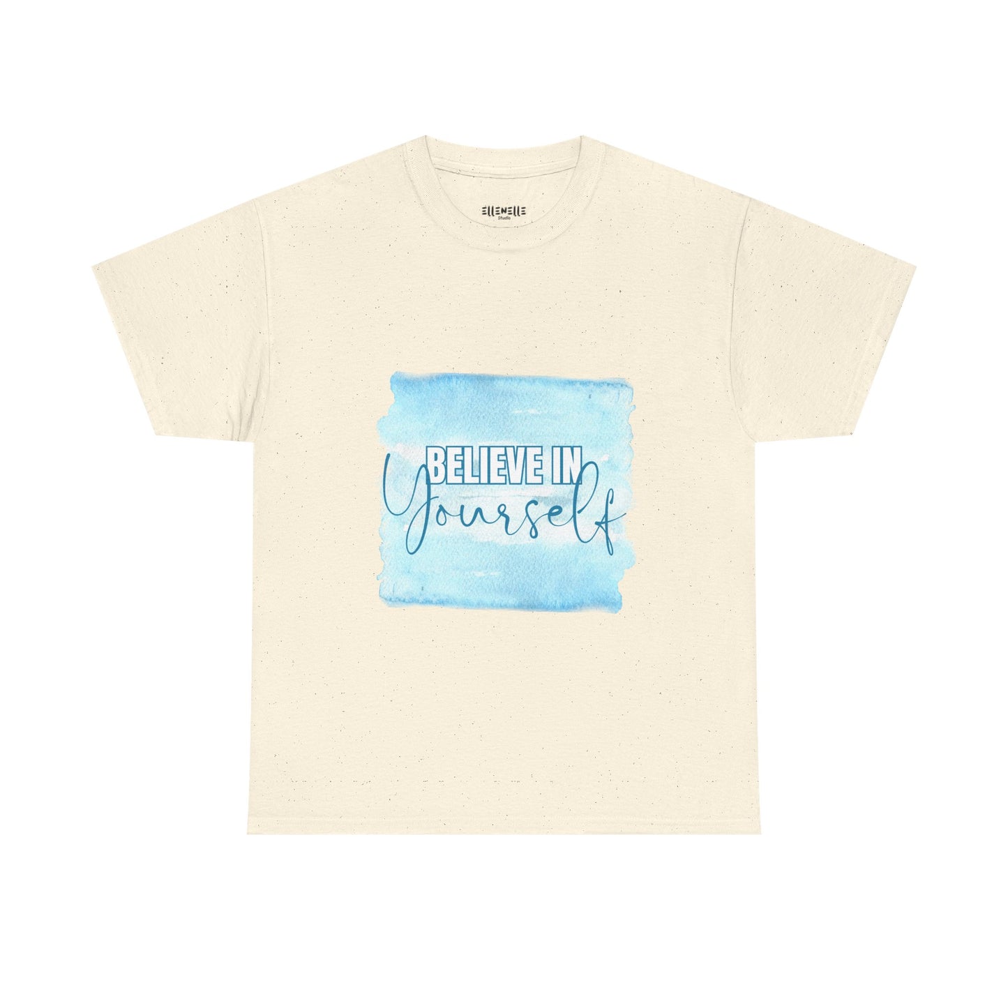 Believe in Yourself Empowering Unisex Heavy Cotton Tee, Self-Love T-Shirt, Affirmation Apparel, Gift for Friends, Motivational Clothing