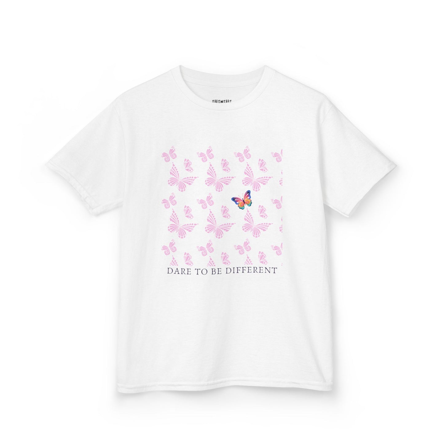 Dare To Be Different Motivational Kids T-Shirt, Positive Affirmation Shirt, Gift for Children, Encouraging Apparel