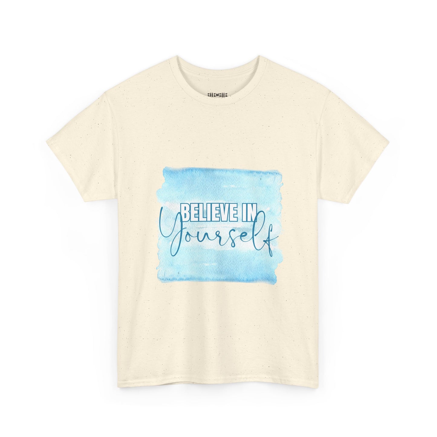 Believe in Yourself Empowering Unisex Heavy Cotton Tee, Self-Love T-Shirt, Affirmation Apparel, Gift for Friends, Motivational Clothing