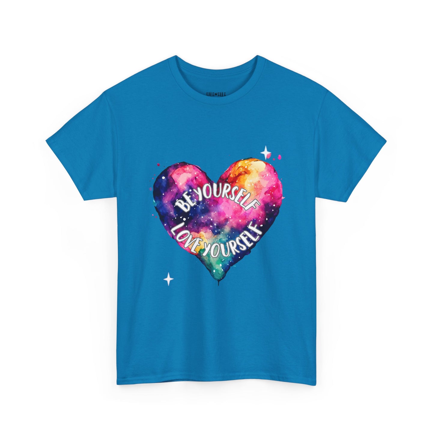 Be Yourself Love Yourself Empowering Unisex Heavy Cotton Tee, Self-Love T-Shirt, Affirmation Apparel, Gift for Friends, Motivational Clothing