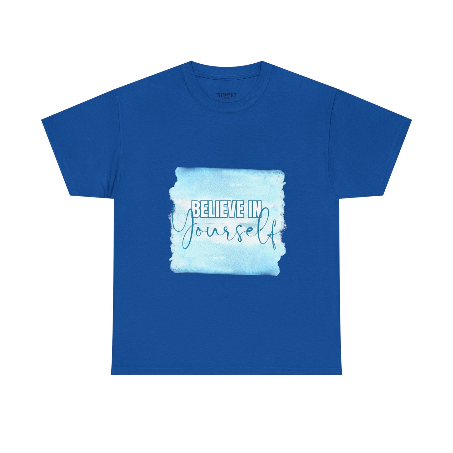 Believe in Yourself Empowering Unisex Heavy Cotton Tee, Self-Love T-Shirt, Affirmation Apparel, Gift for Friends, Motivational Clothing