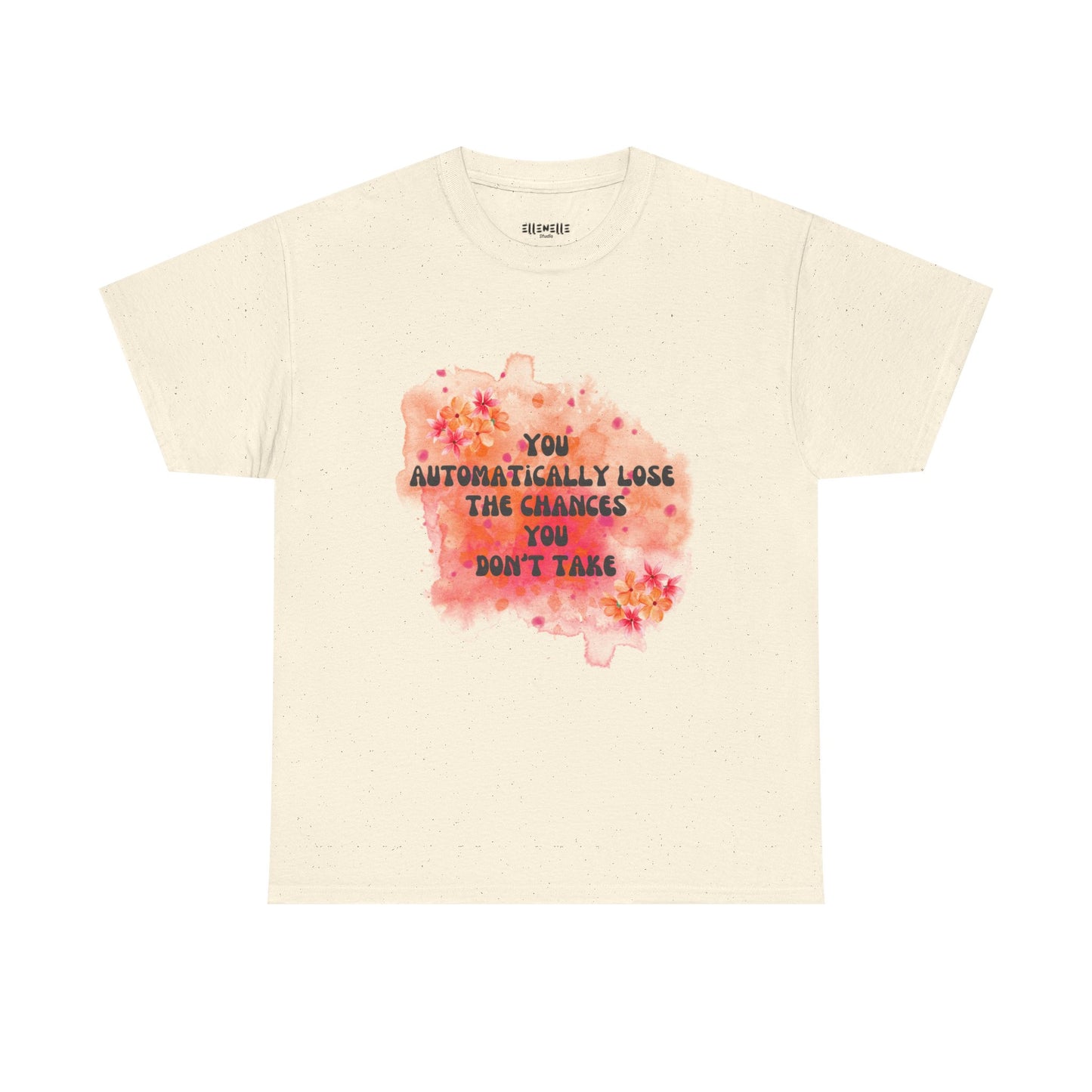 Chances You Don't Take Empowering Unisex Heavy Cotton Tee, Self-Love T-Shirt, Affirmation Apparel, Gift for Friends, Motivational Clothing