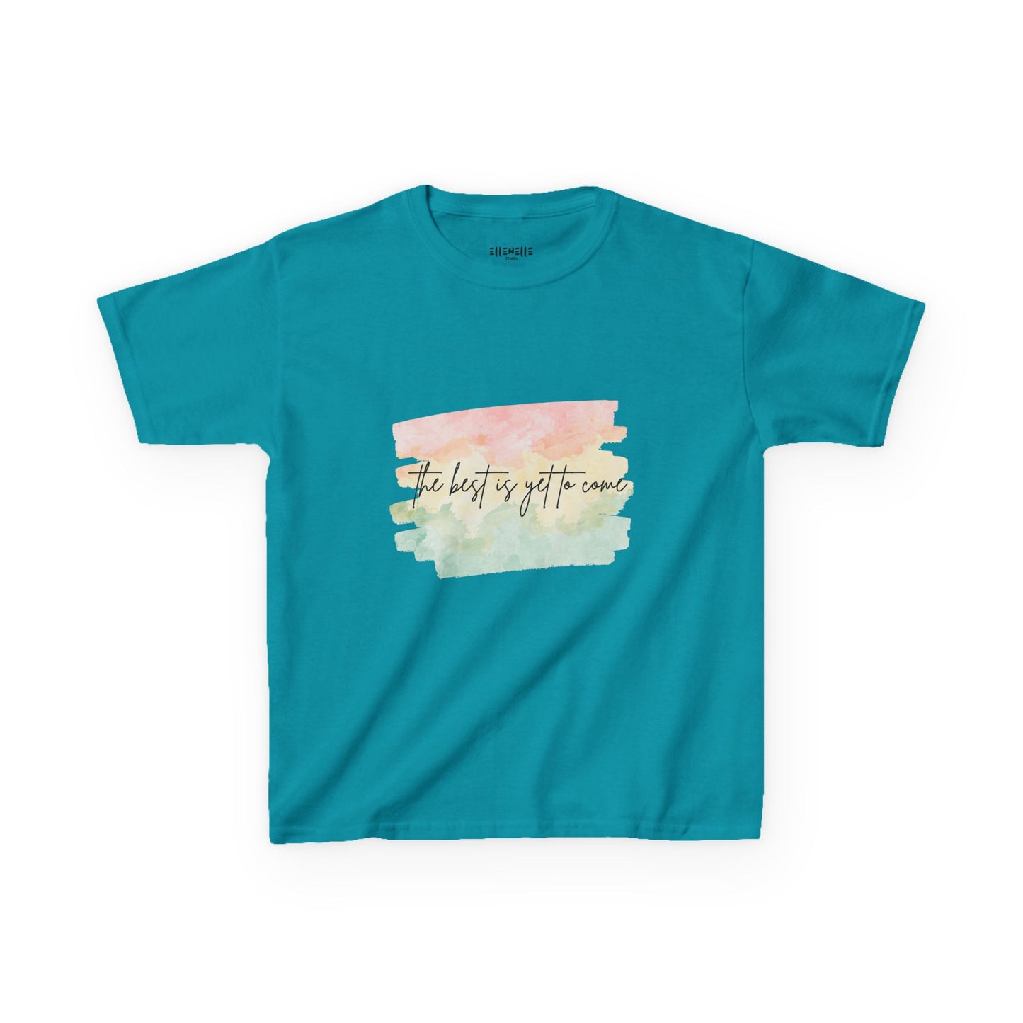 The Best Is Yet To Come Motivational Kids T-Shirt, Positive Affirmation Shirt, Gift for Children, Encouraging Apparel