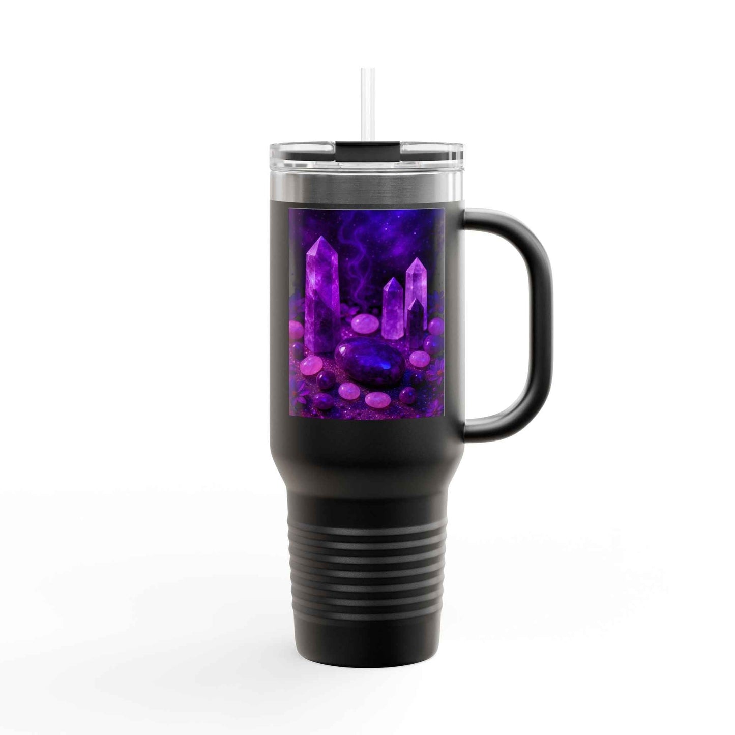 TSS Crystals Insulated Travel Mug - 40oz Crystal Design