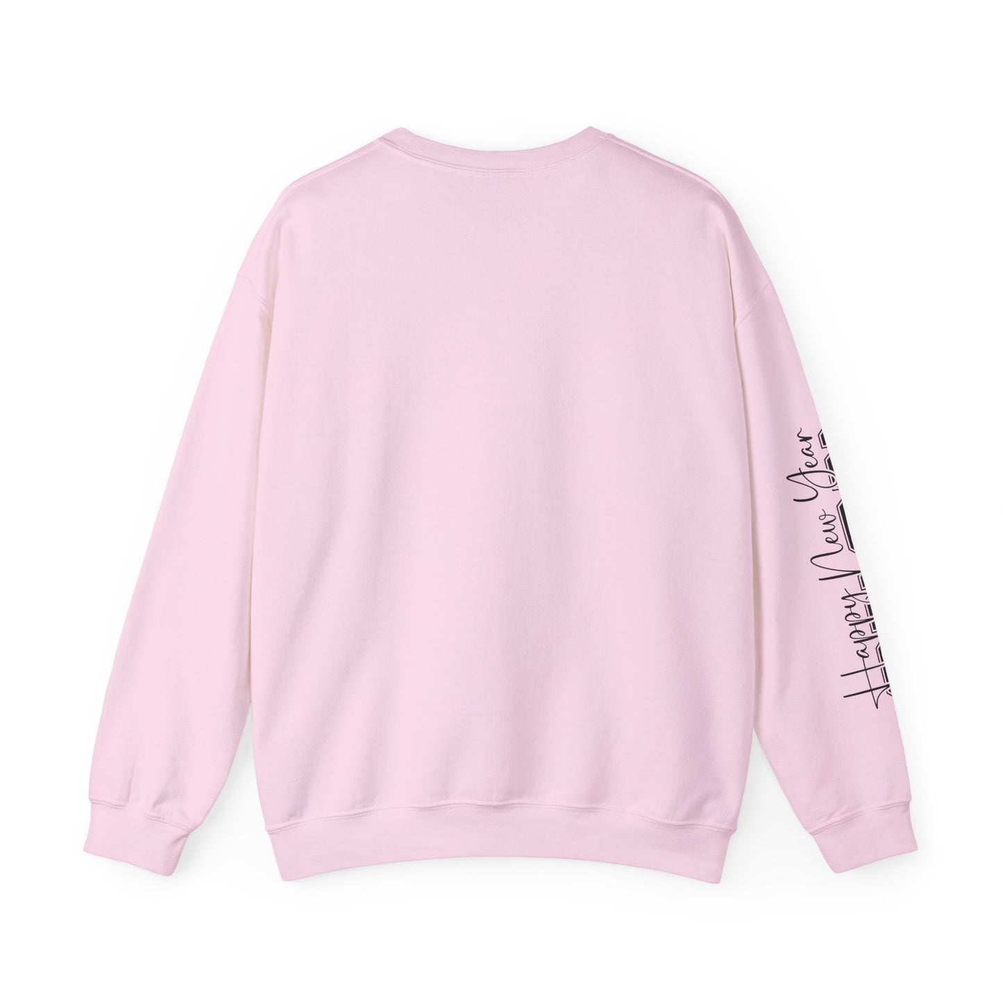 2026 Happy New Year Crewneck Sweatshirt — "Twenty twenty-six" Graphic Pullover