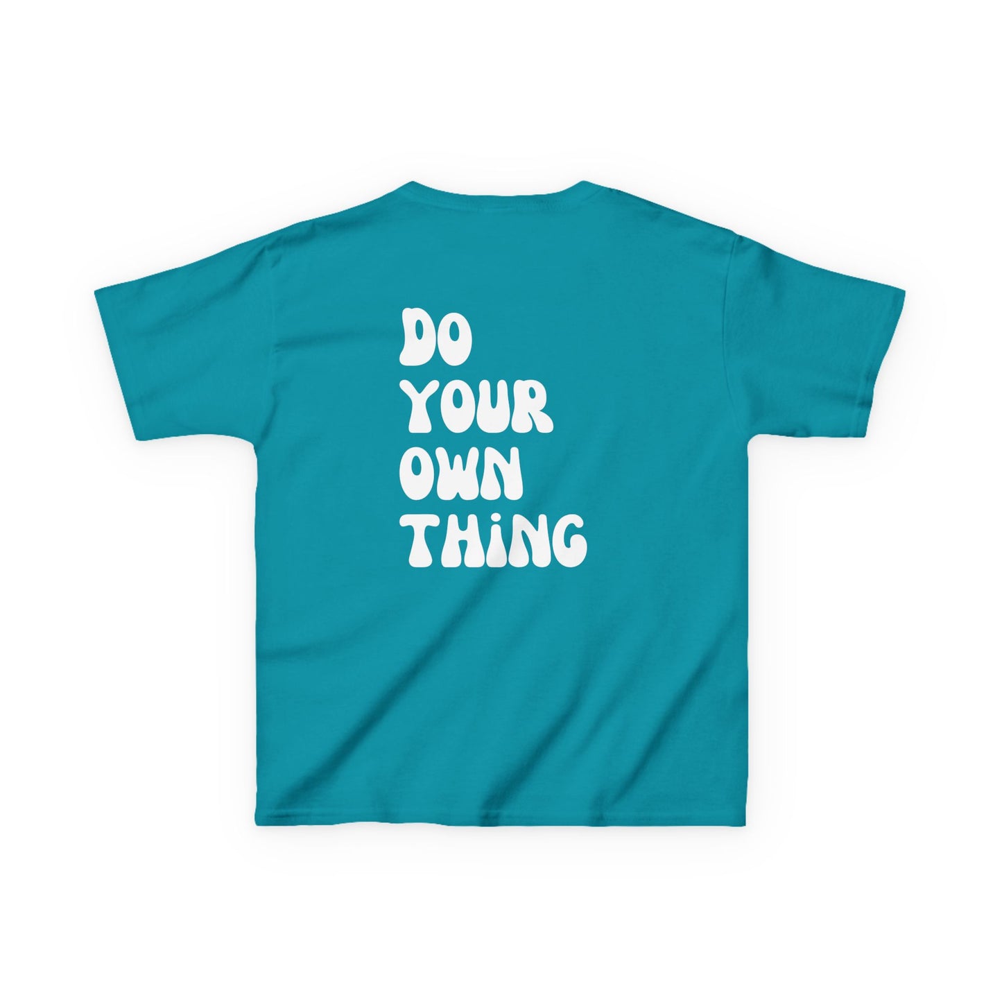 Do Your Own Thing Motivational Kids T-Shirt, Positive Affirmation Shirt, Gift for Children, Encouraging Apparel