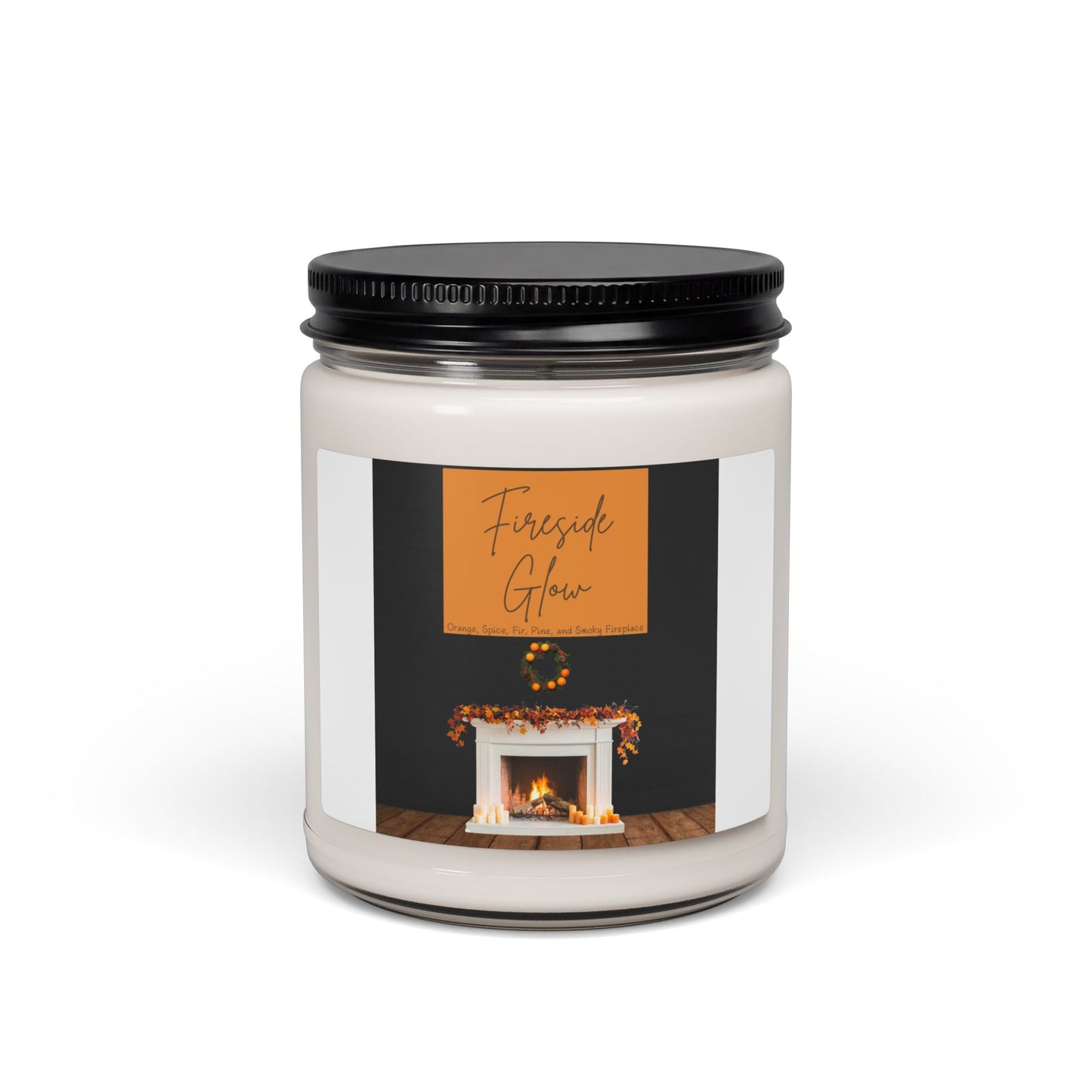 Fireside Glow Soy Candle, 9oz