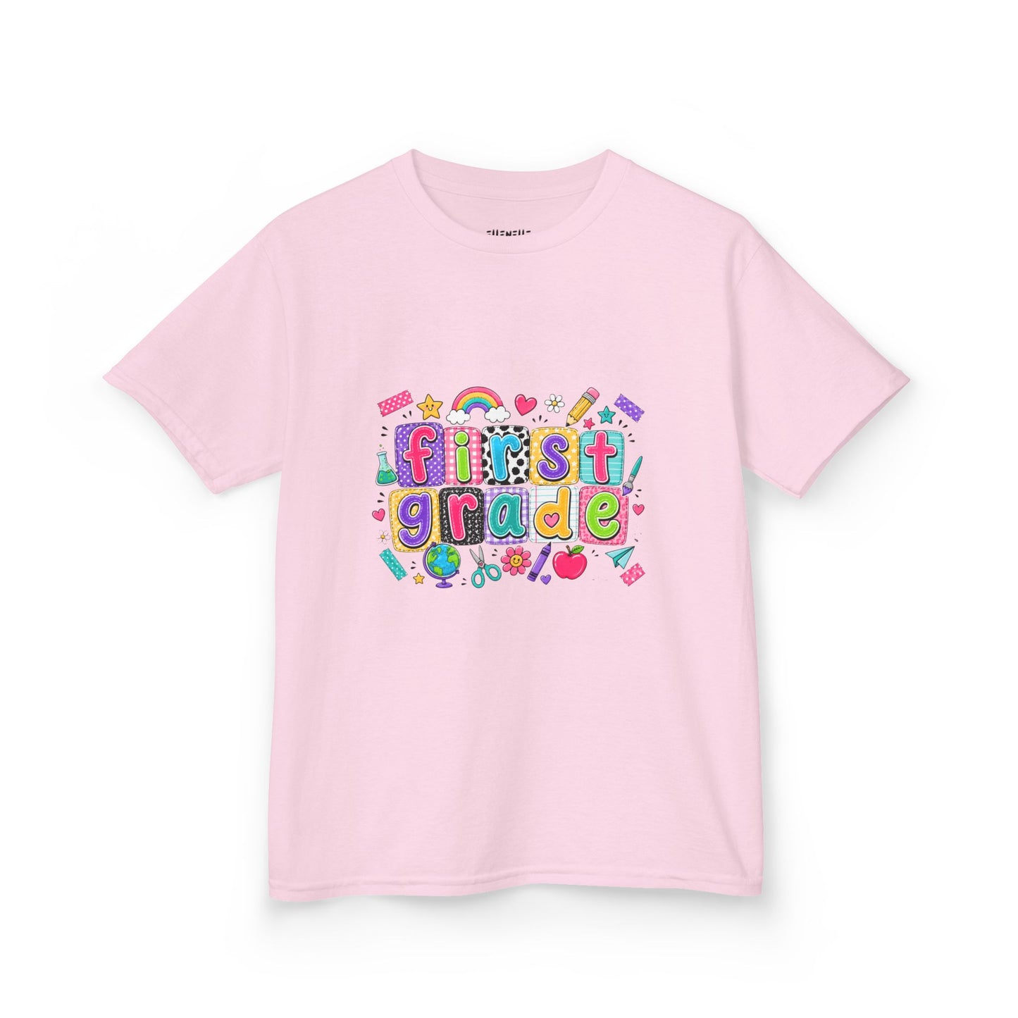 First Grade T‑Shirt — Bright Back-to-School Tee