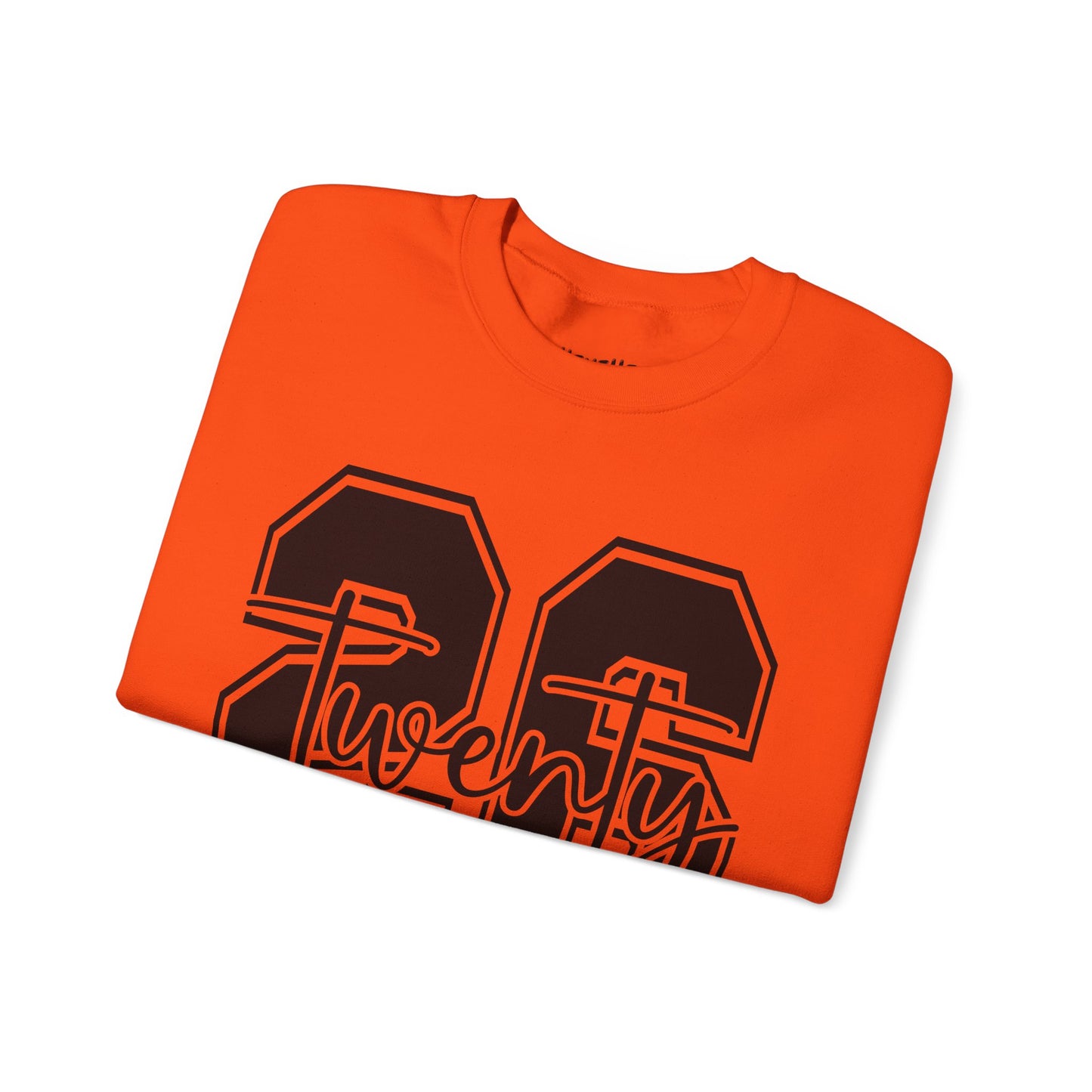 2026 Happy New Year Crewneck Sweatshirt — "Twenty twenty-six" Graphic Pullover