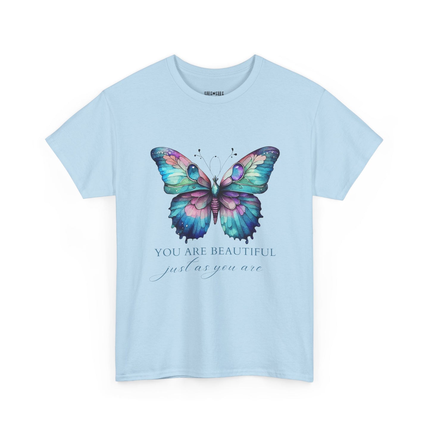You Are  Beautiful Empowering Unisex Heavy Cotton Tee, Self-Love T-Shirt, Affirmation Apparel, Gift for Friends, Motivational Clothing