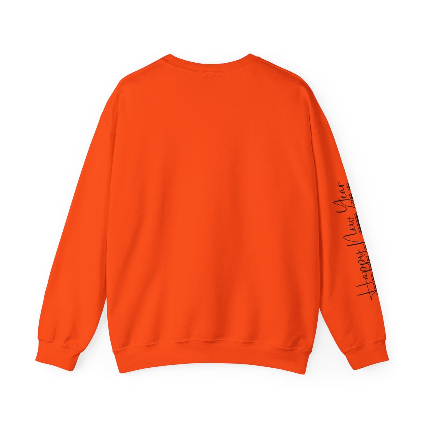 2026 Happy New Year Crewneck Sweatshirt — "Twenty twenty-six" Graphic Pullover