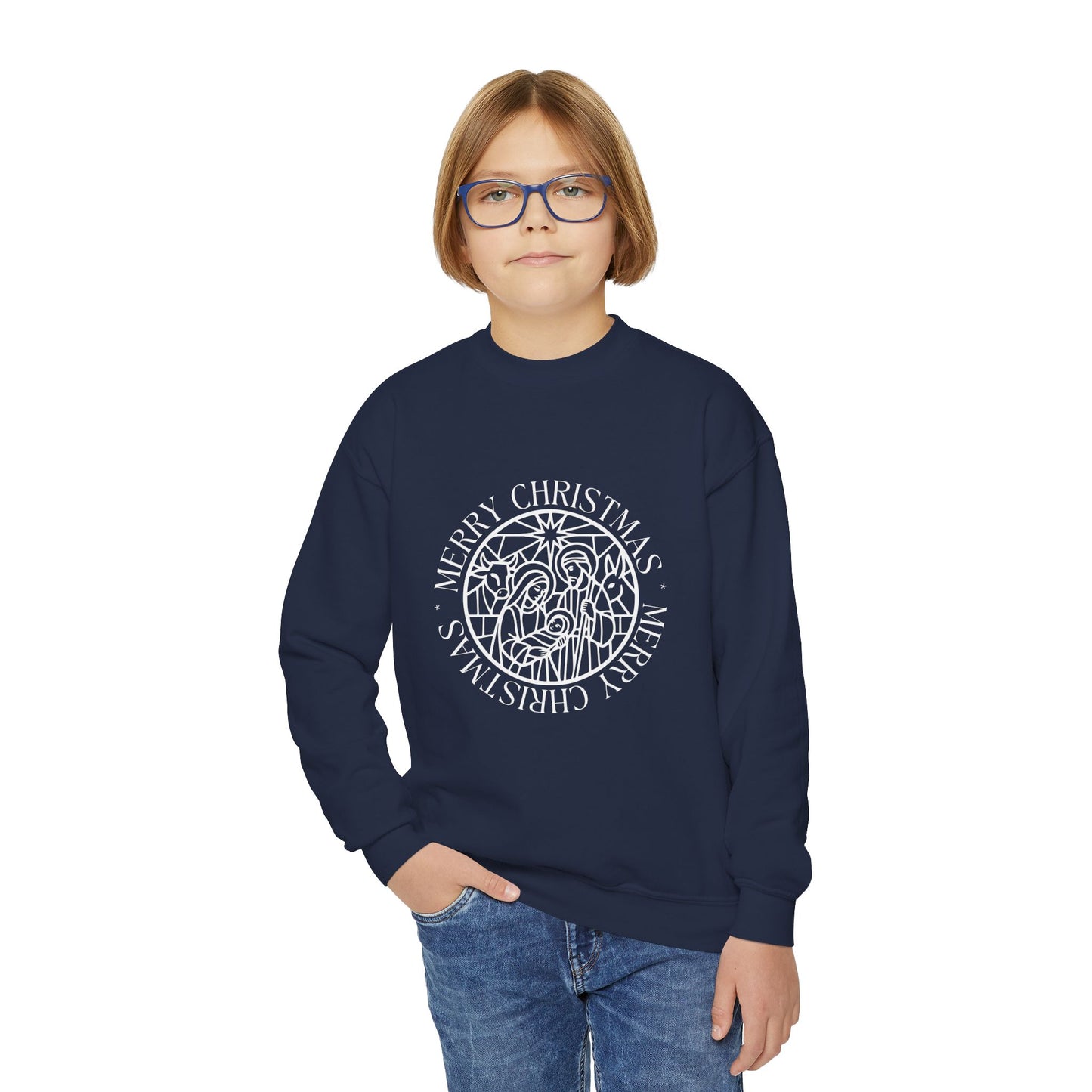 Nativity Youth Crewneck Sweatshirt