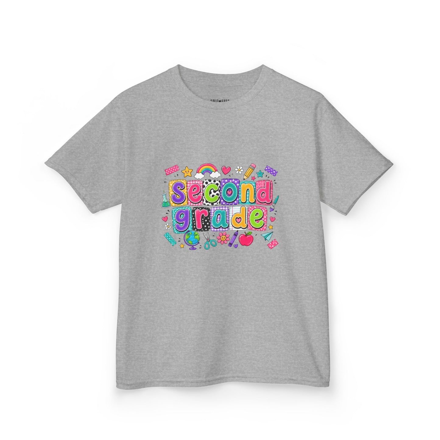 Second Grade T‑Shirt — Bright Back-to-School Tee