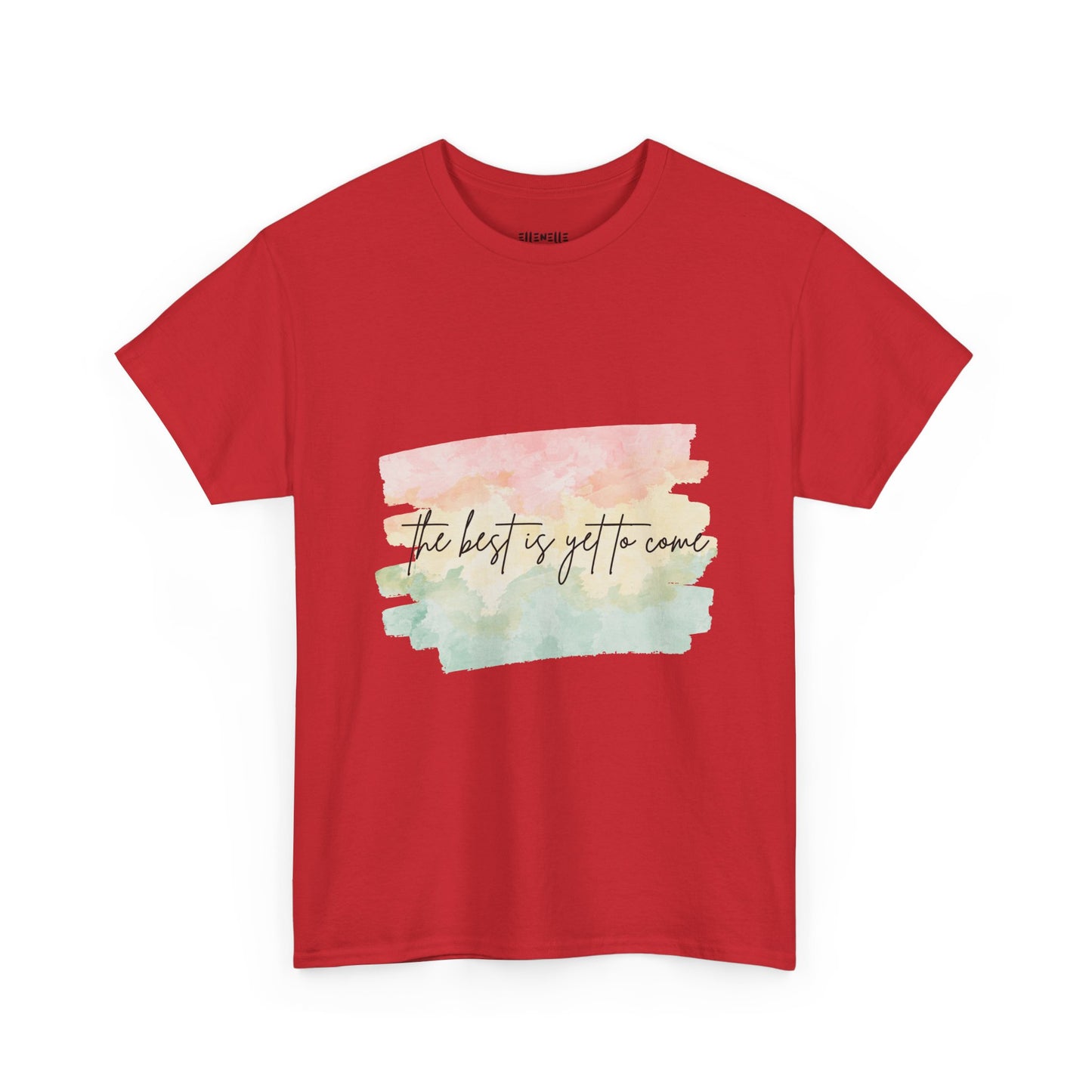 The Best Is Yet To Come Empowering Unisex Heavy Cotton Tee, Self-Love T-Shirt, Affirmation Apparel, Gift for Friends, Motivational Clothing