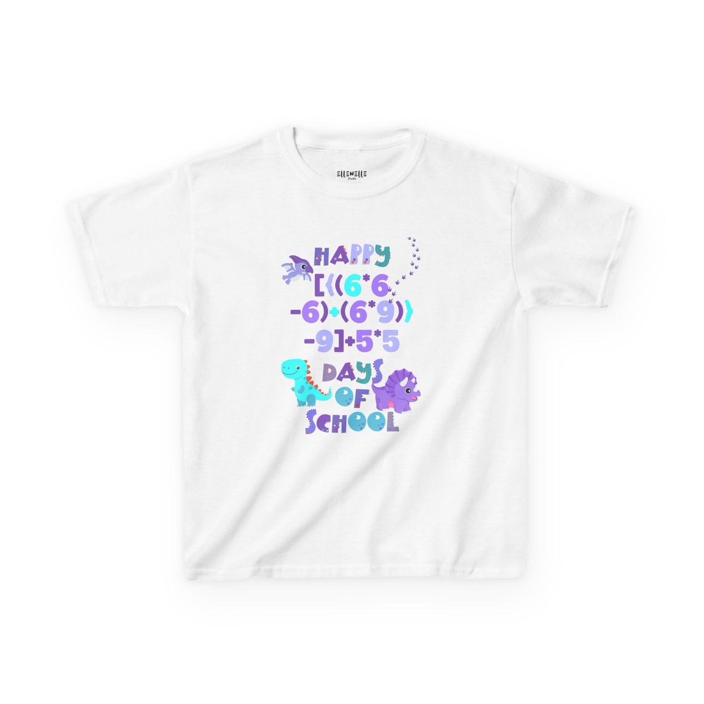 Dinosaur 100 Days of School Celebration Shirt