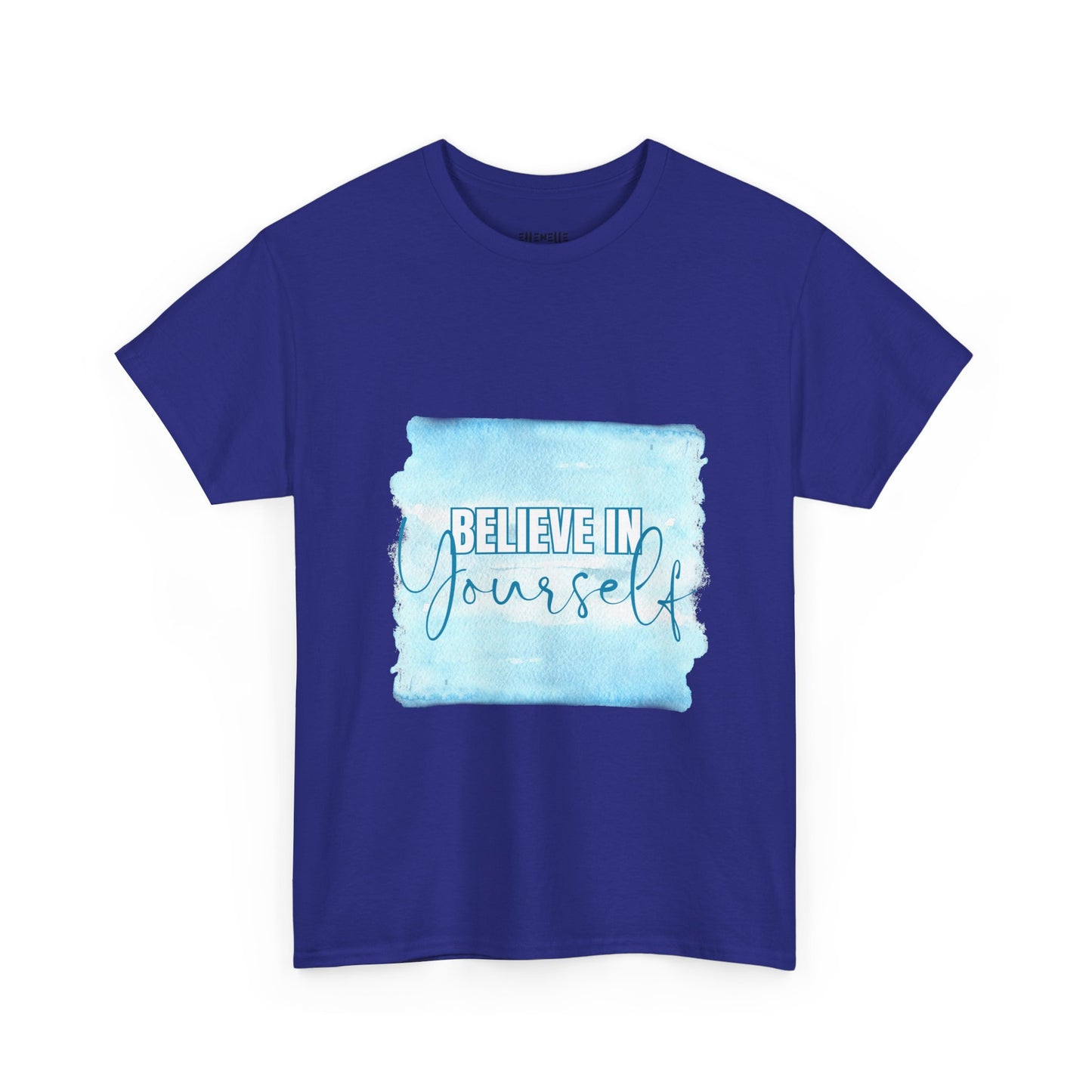 Believe in Yourself Empowering Unisex Heavy Cotton Tee, Self-Love T-Shirt, Affirmation Apparel, Gift for Friends, Motivational Clothing