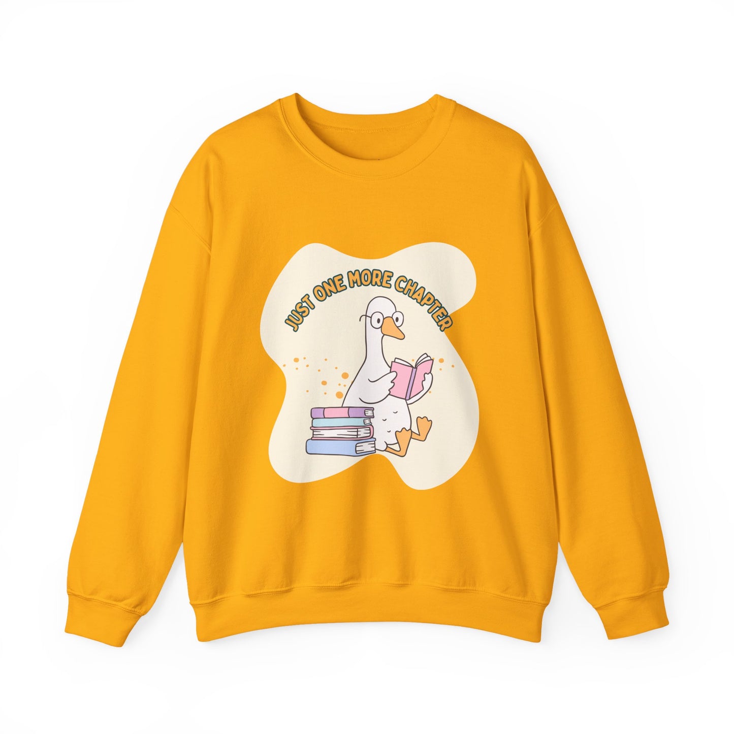 Just One More Chapter Sweatshirt, Perfect Gift for Book Lovers, Literary Apparel, Cozy Reading Gift, Cute Bookworm Crewneck