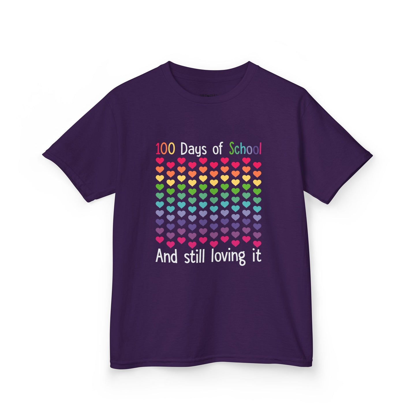 Hearts 100 Days of School Celebration Shirt