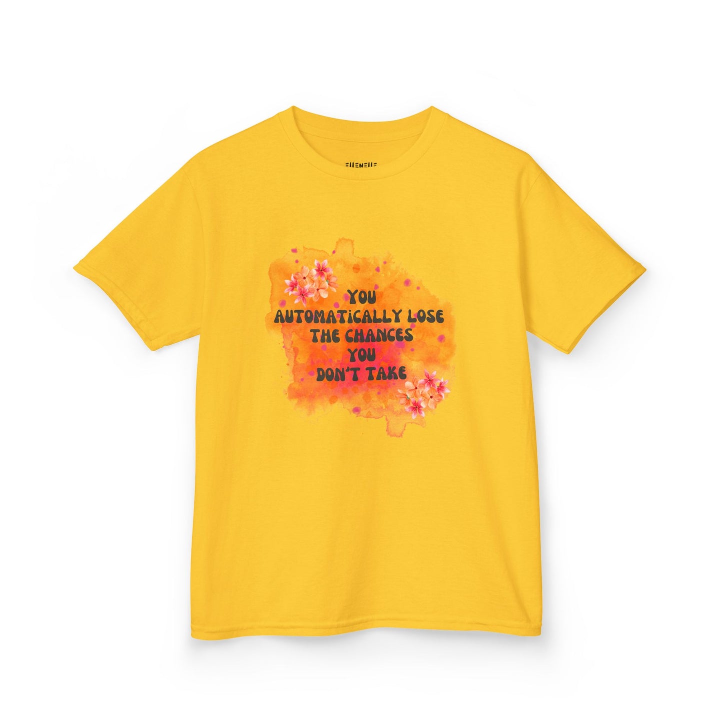 Chances You Don't Take Motivational Kids T-Shirt, Positive Affirmation Shirt, Gift for Children, Encouraging Apparel