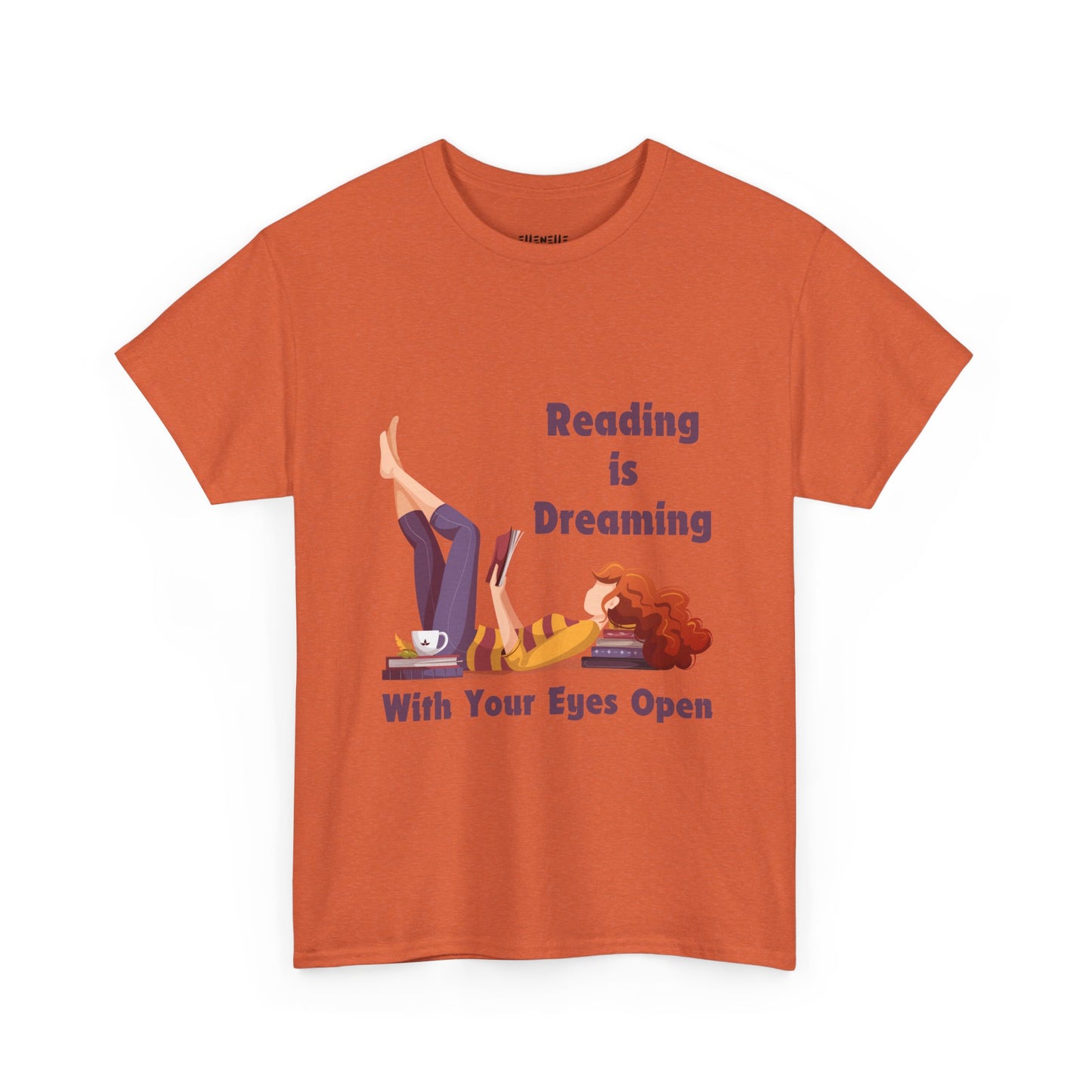 Reading is Dreaming With My Eyes Open... T-Shirt, Unisex Tee