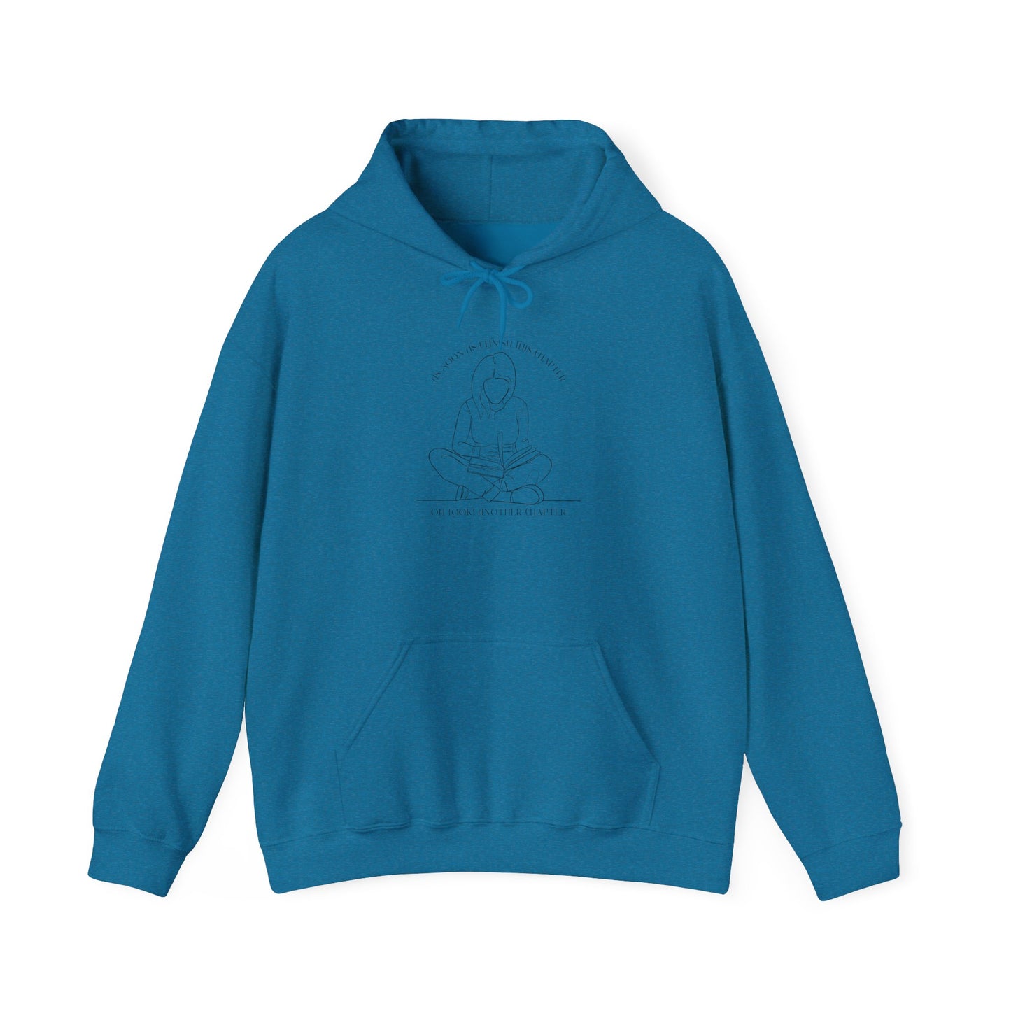 As Soon As I Finish This Chapter... Unisex Hooded Sweatshirt with Library Design, Cozy Literature Hoodie for Book Lovers, Perfect Gift for Readers, Literary [...]