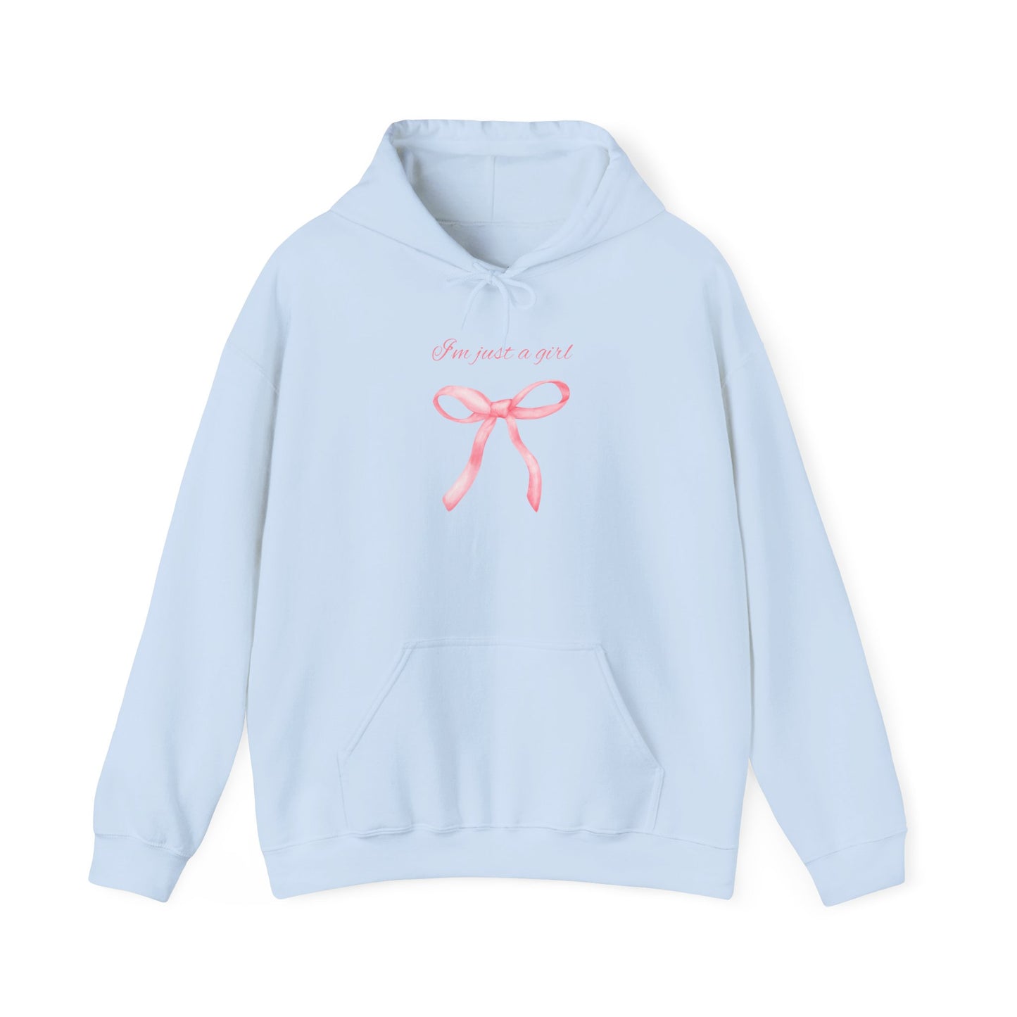 I'm Just A Girl Unisex Hooded Sweatshirt, Cozy Hoodie, Perfect Gift