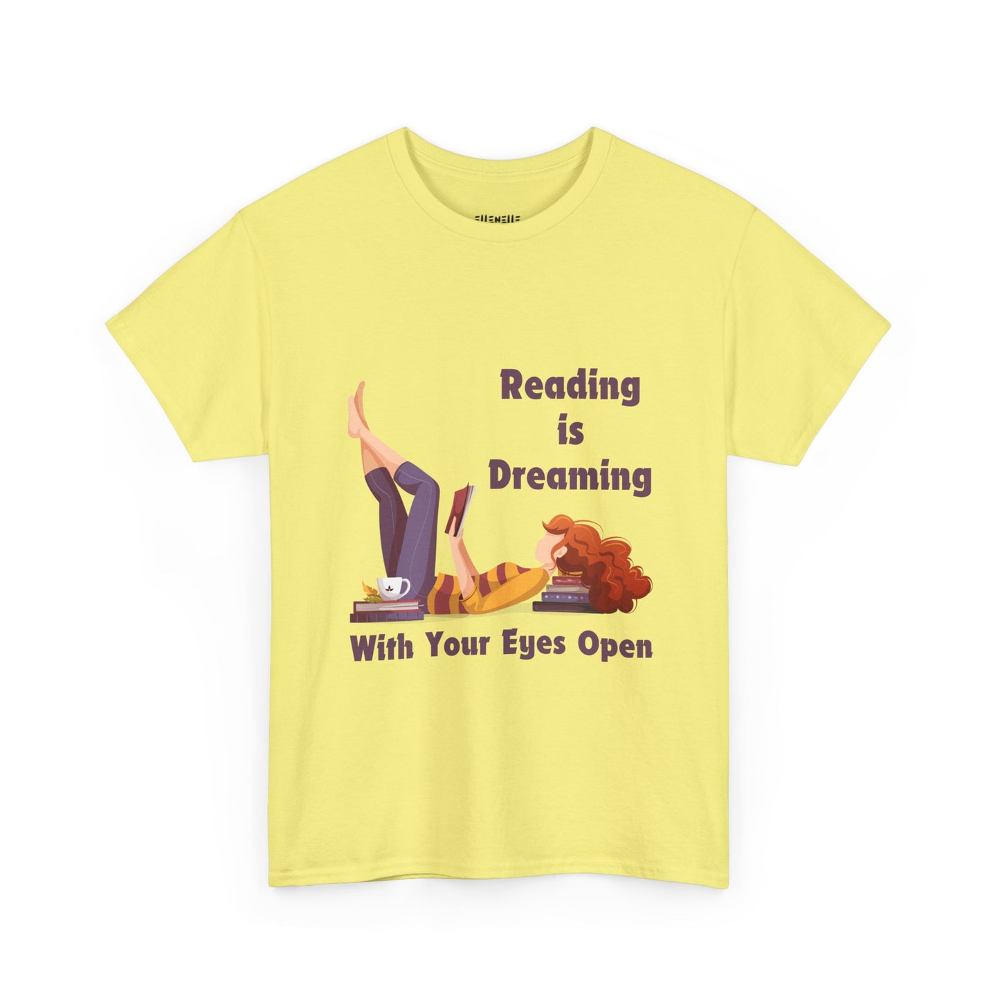 Reading is Dreaming With My Eyes Open... T-Shirt, Unisex Tee