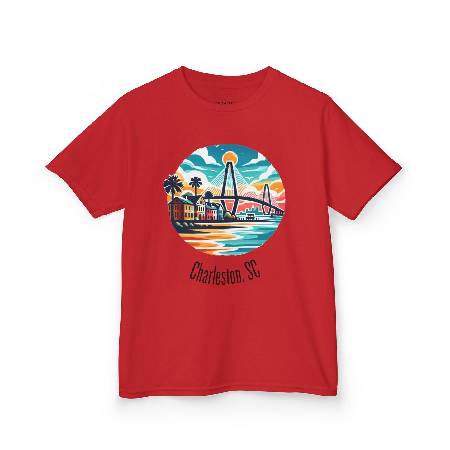 Charleston SC Kids Heavy Cotton Tee, Fun Summer Tee, Kids Vacation Shirt, Coastal Adventure Kids Apparel, Beach Day Outfit, Summer [...]