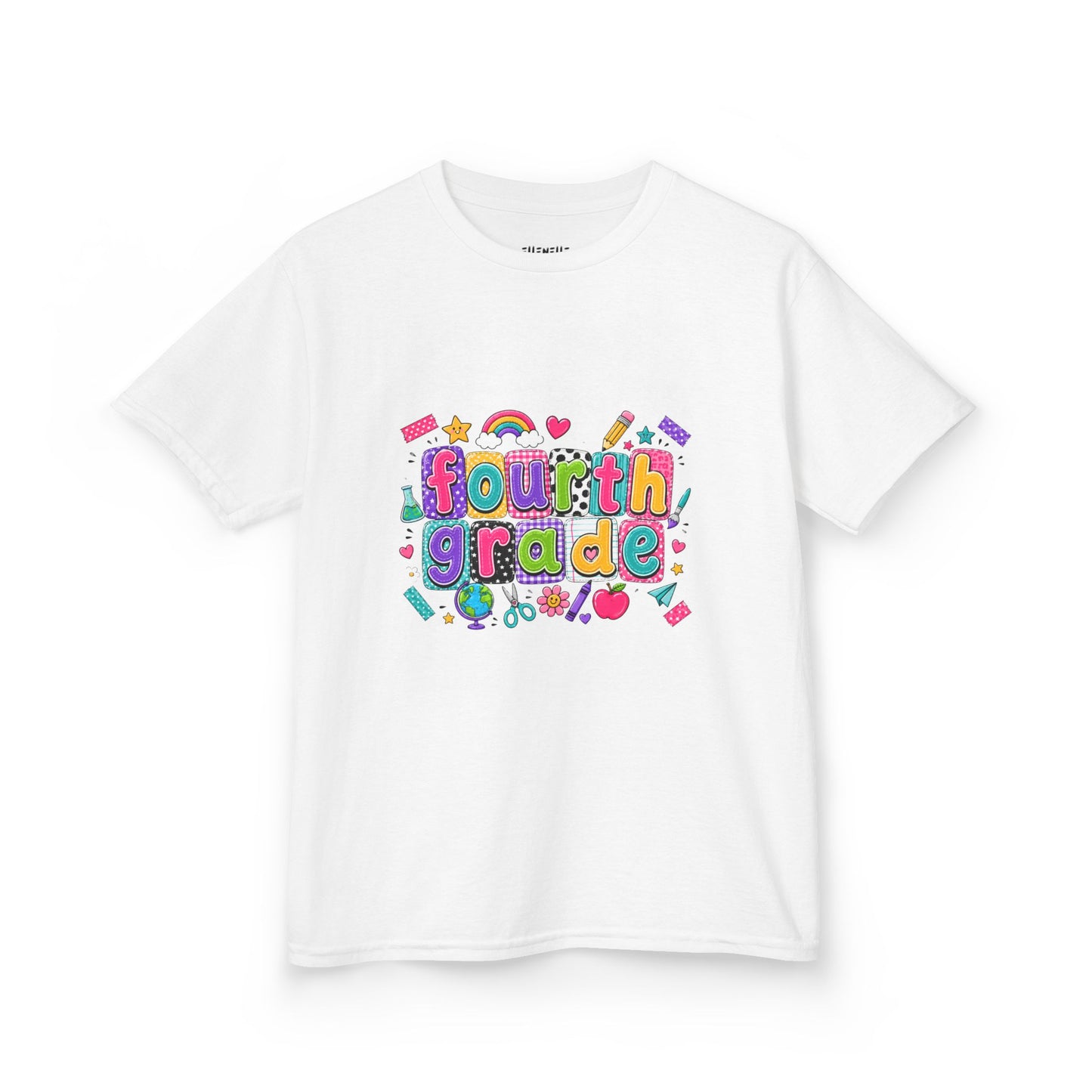Fourth Grade T‑Shirt — Bright Back-to-School Tee