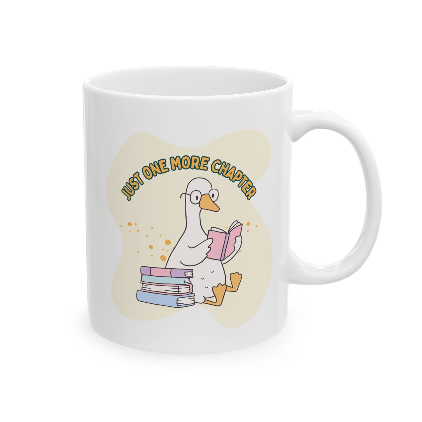 Just One More Chapter Mug - Book Lover Ceramic Mug 11oz 15oz