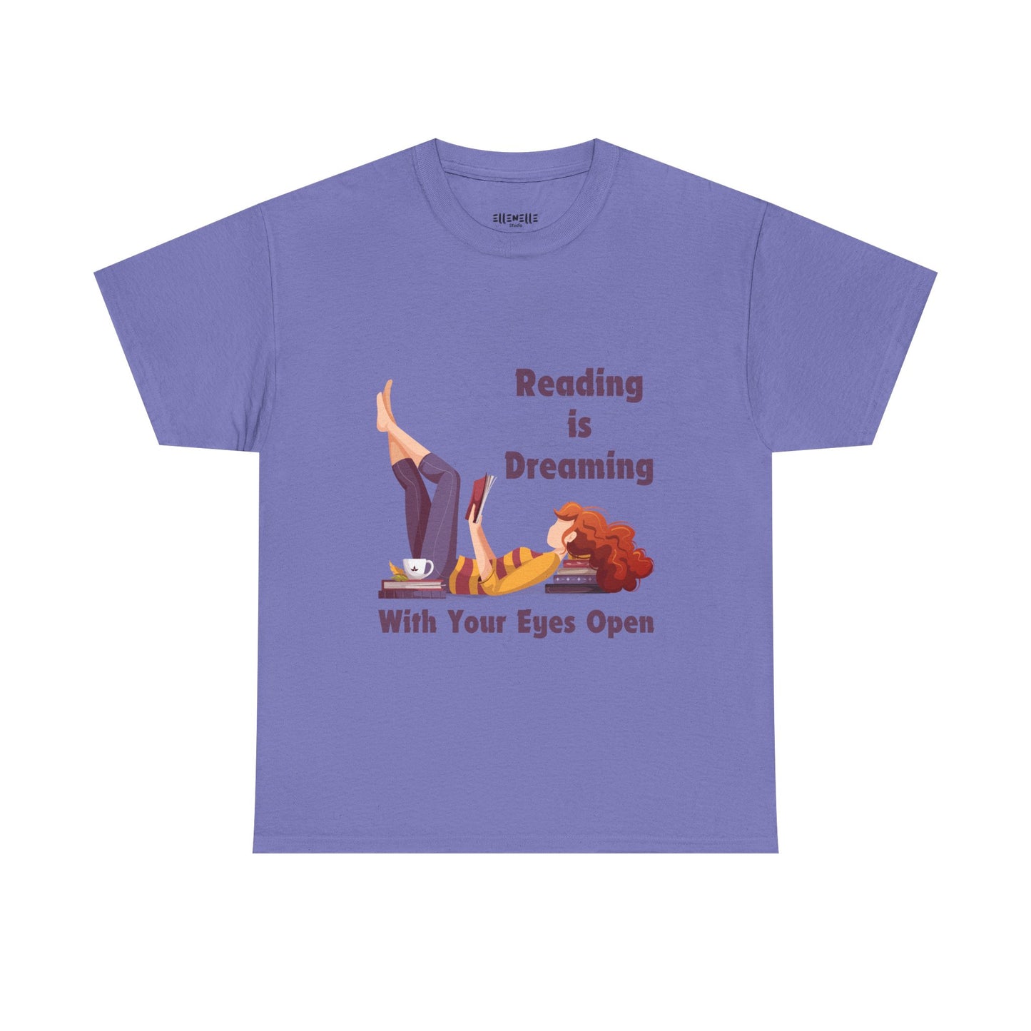 Reading is Dreaming With My Eyes Open... T-Shirt, Unisex Tee
