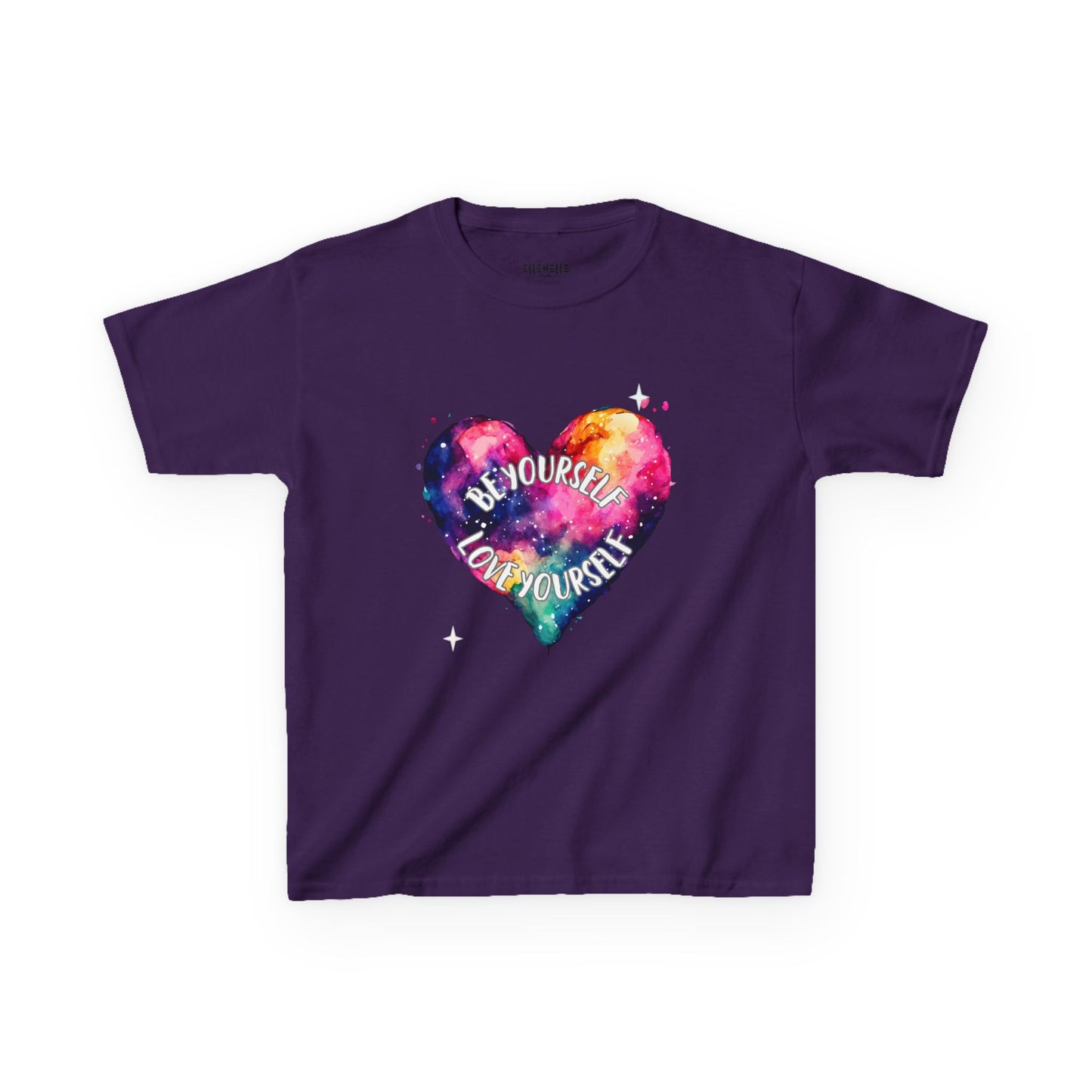 Be Yourself Love Yourself Motivational Kids T-Shirt, Positive Affirmation Shirt, Gift for Children, Encouraging Apparel