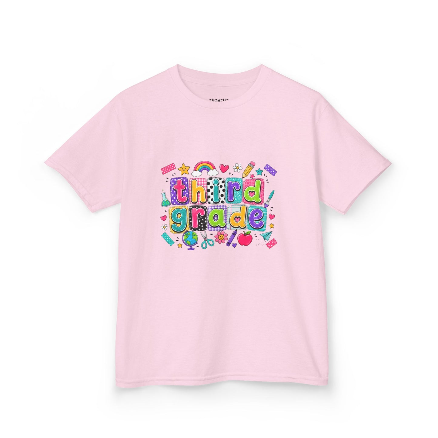 Third Grade T‑Shirt — Bright Back-to-School Tee
