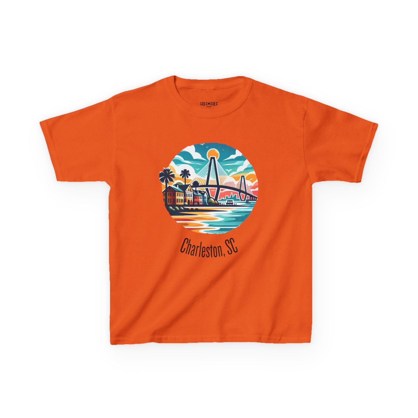 Charleston SC Kids Heavy Cotton Tee, Fun Summer Tee, Kids Vacation Shirt, Coastal Adventure Kids Apparel, Beach Day Outfit, Summer [...]