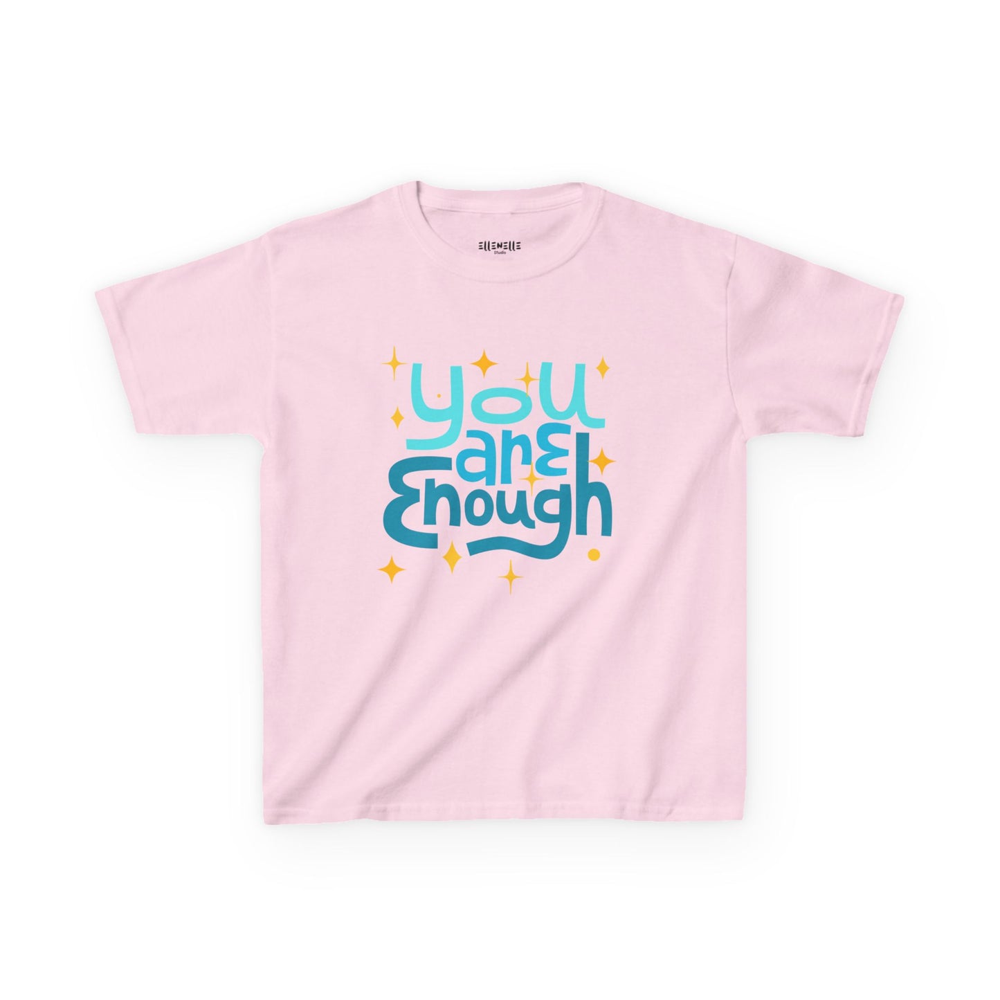 You Are Enough, Motivational Kids T-Shirt, Positive Affirmation Shirt, Gift for Children, Encouraging Apparel