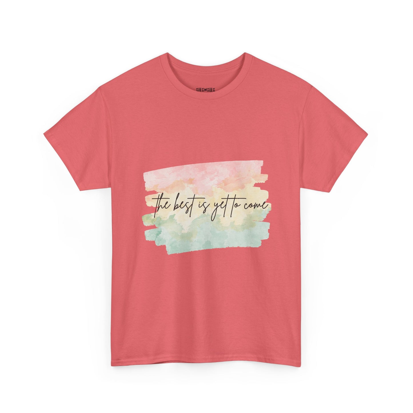The Best Is Yet To Come Empowering Unisex Heavy Cotton Tee, Self-Love T-Shirt, Affirmation Apparel, Gift for Friends, Motivational Clothing
