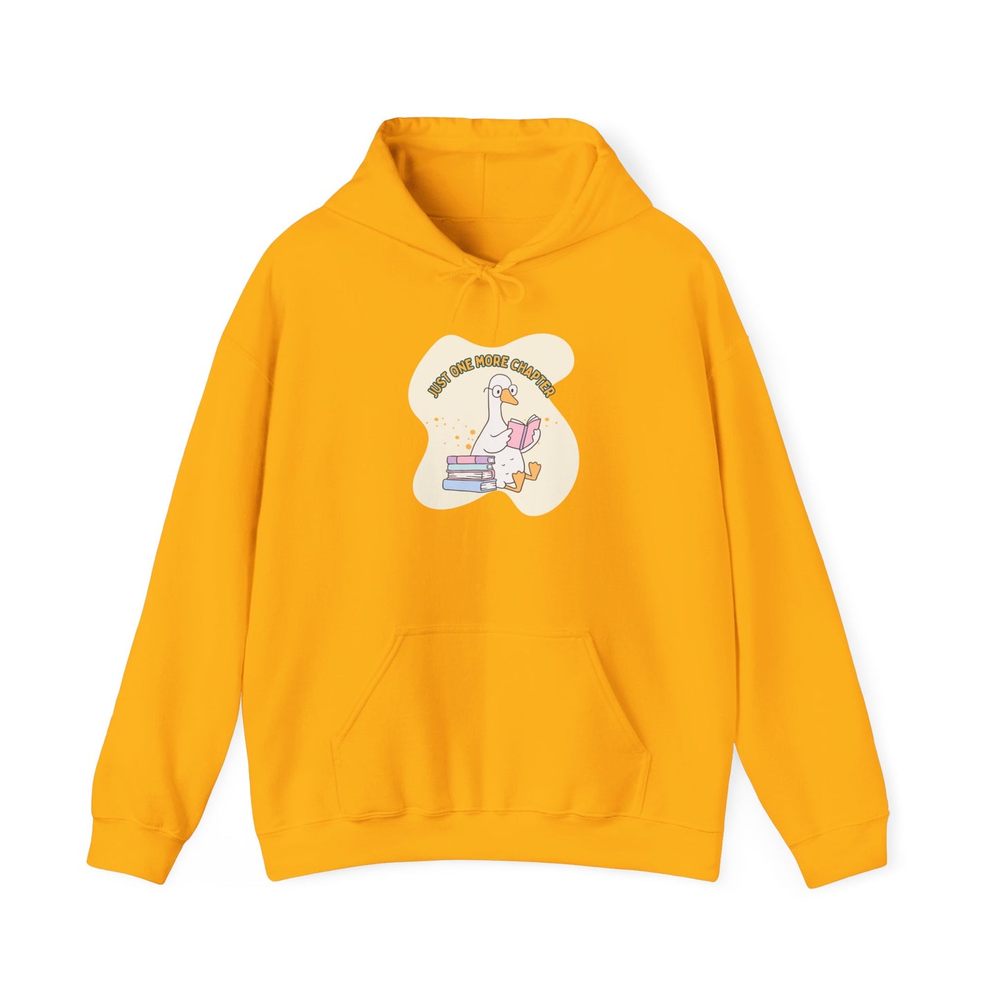Just One More Chapter Unisex Hooded Sweatshirt with Library Design, Cozy Literature Hoodie for Book Lovers, Perfect Gift for Readers, Literary [...]