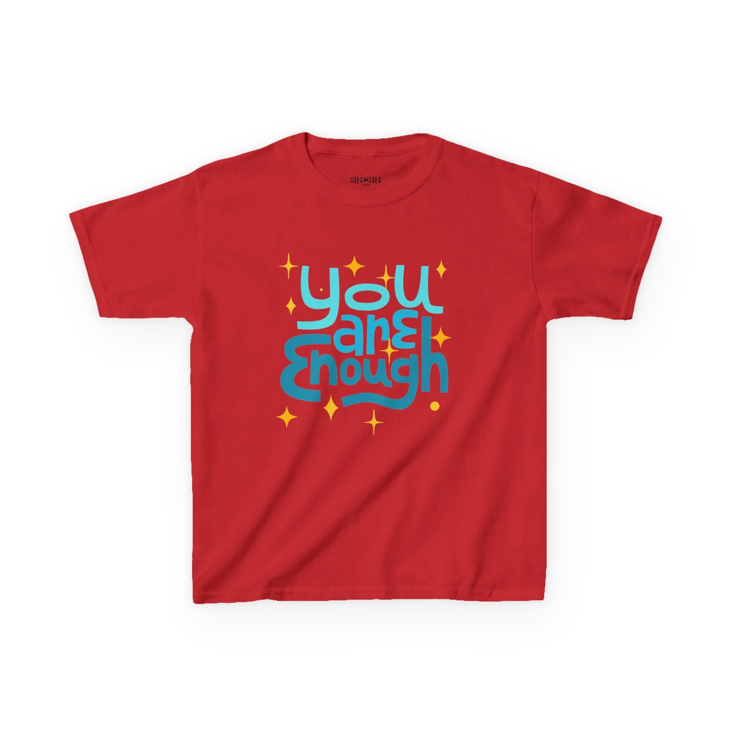 You Are Enough, Motivational Kids T-Shirt, Positive Affirmation Shirt, Gift for Children, Encouraging Apparel