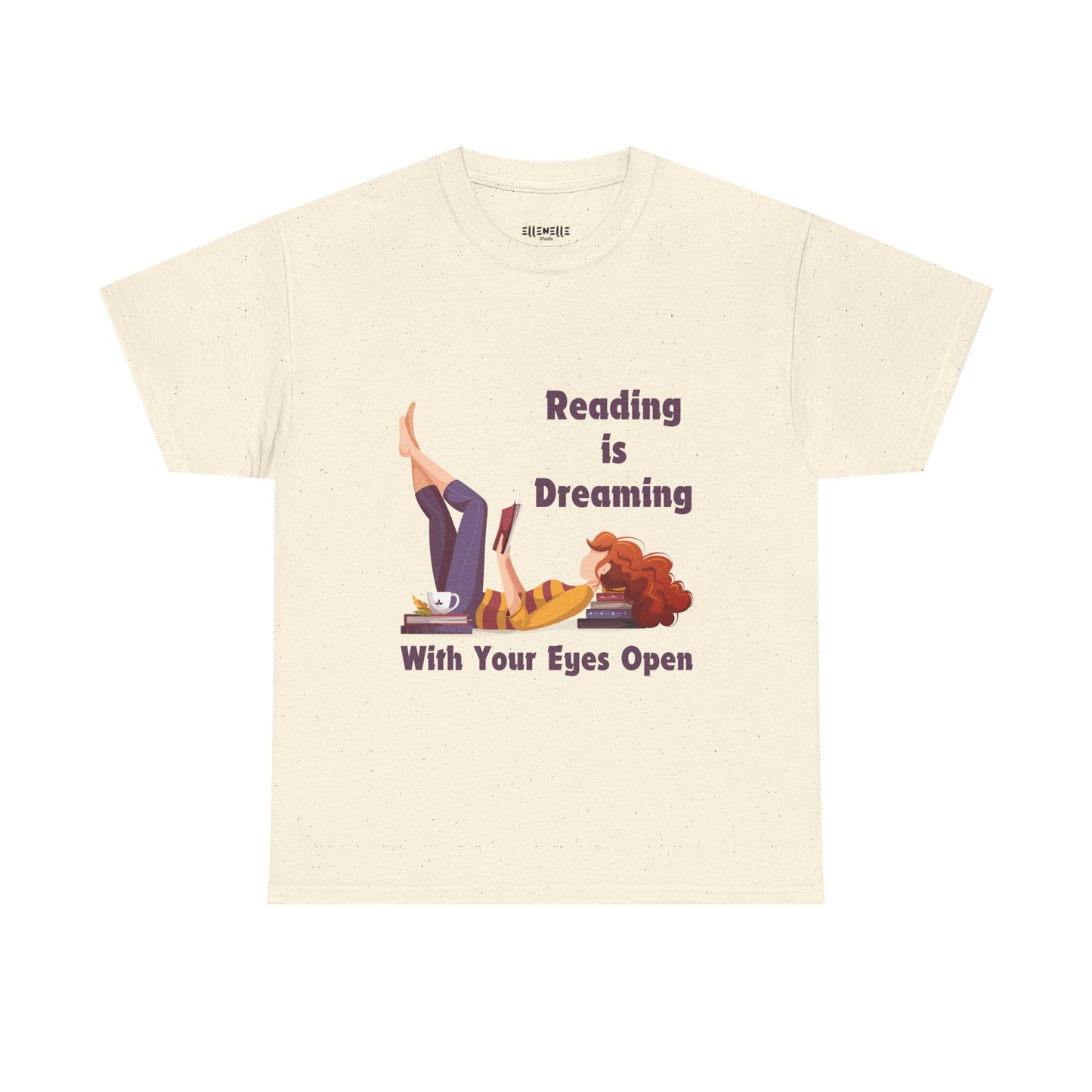 Reading is Dreaming With My Eyes Open... T-Shirt, Unisex Tee