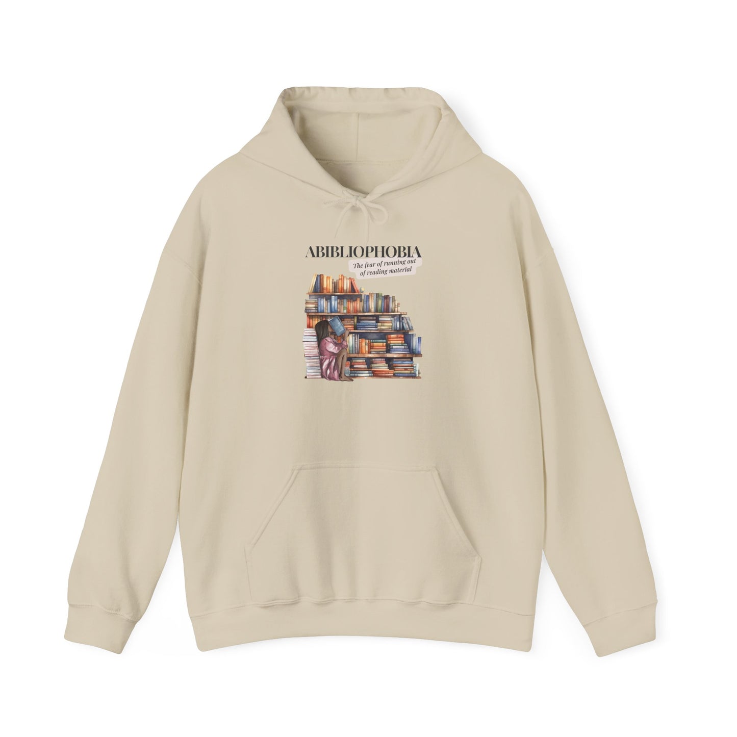 Artistic Unisex Hooded Sweatshirt with Library Design, Cozy Literature Hoodie for Book Lovers, Perfect Gift for Readers, Literary [...]