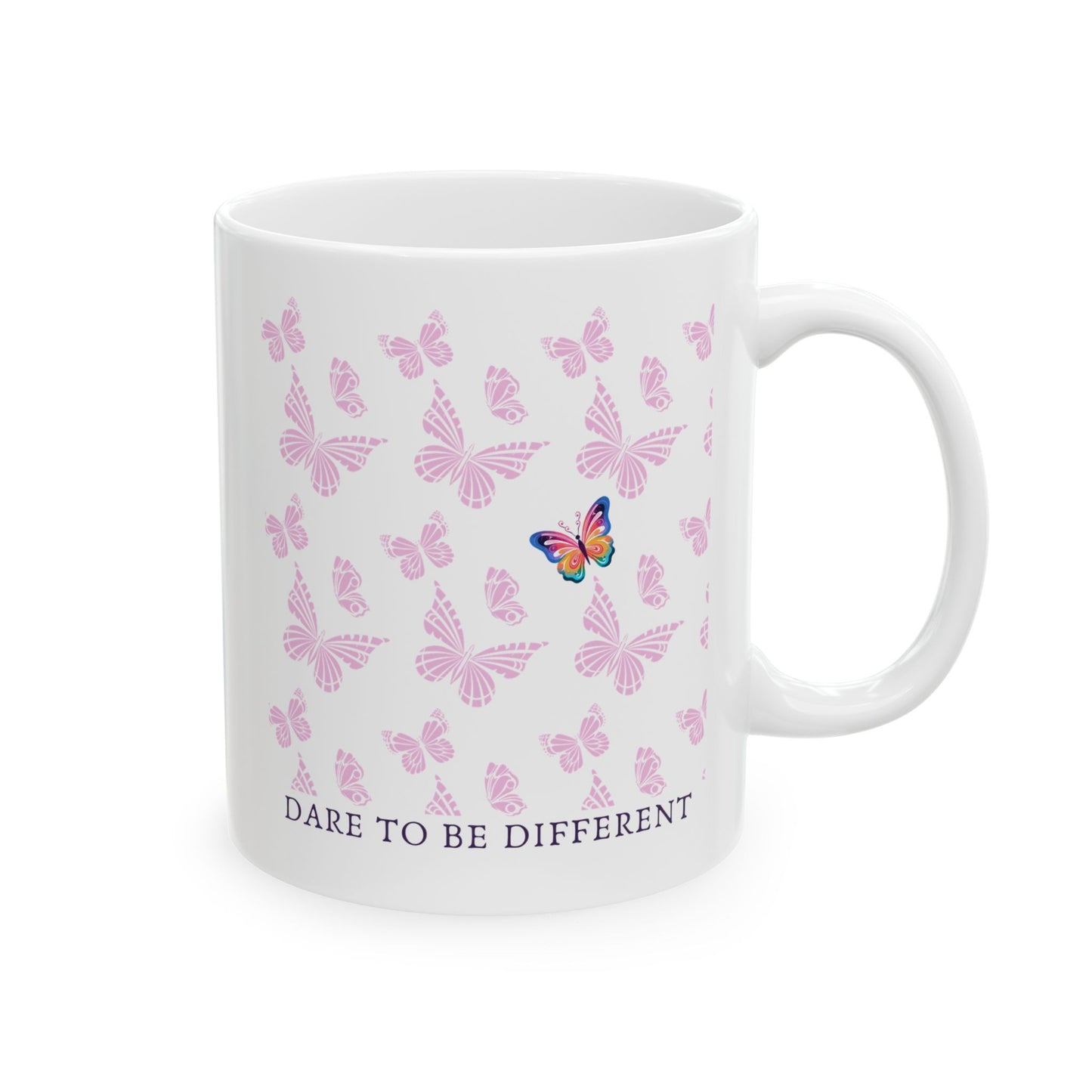 Dare To Be Different Inspirational Ceramic Mug, 11oz and 15oz Coffee Cup for Motivation, Great Gift for Friends, Birthday, Self-Care, Office Decor, [...]