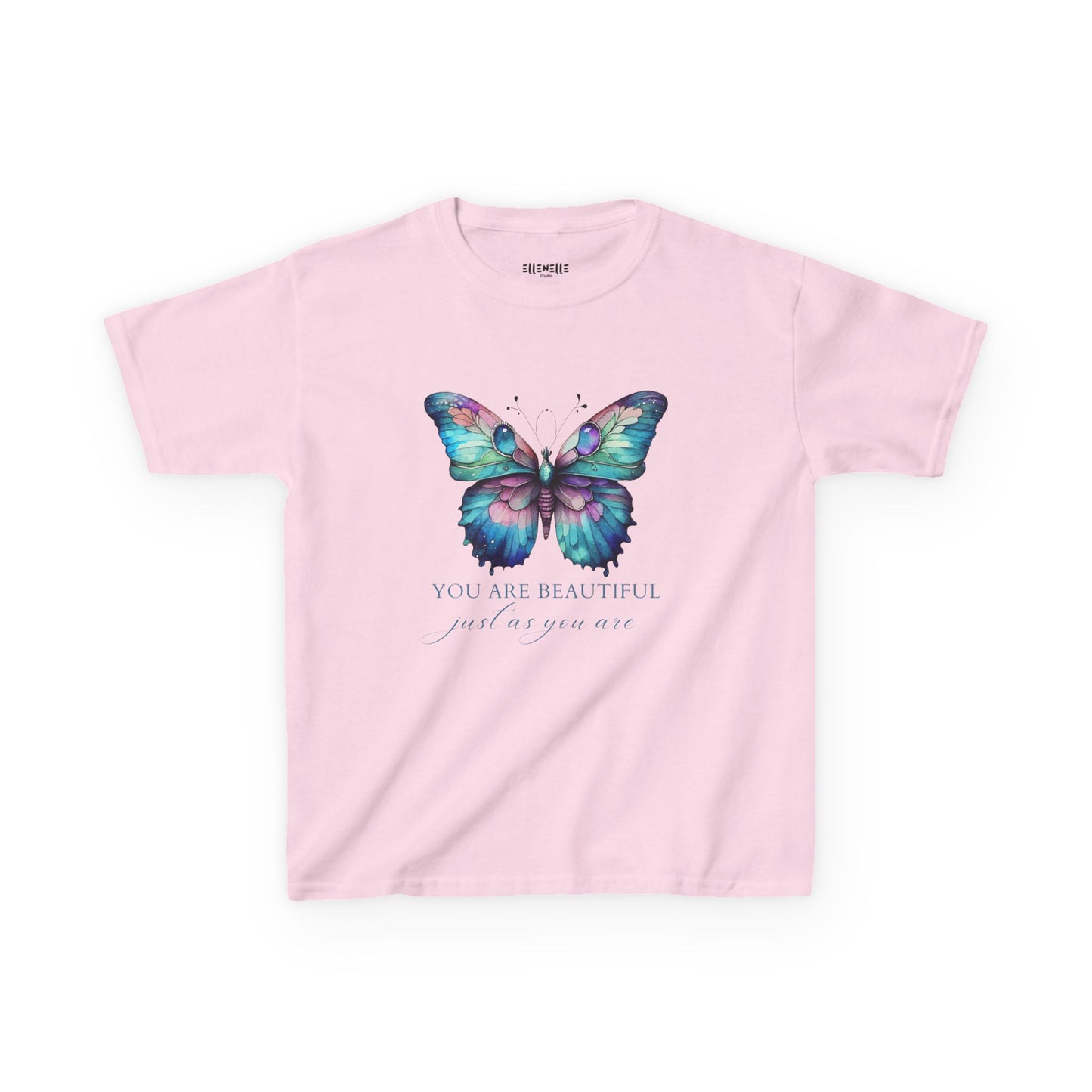You Are  Beautiful Motivational Kids T-Shirt, Positive Affirmation Shirt, Gift for Children, Encouraging Apparel