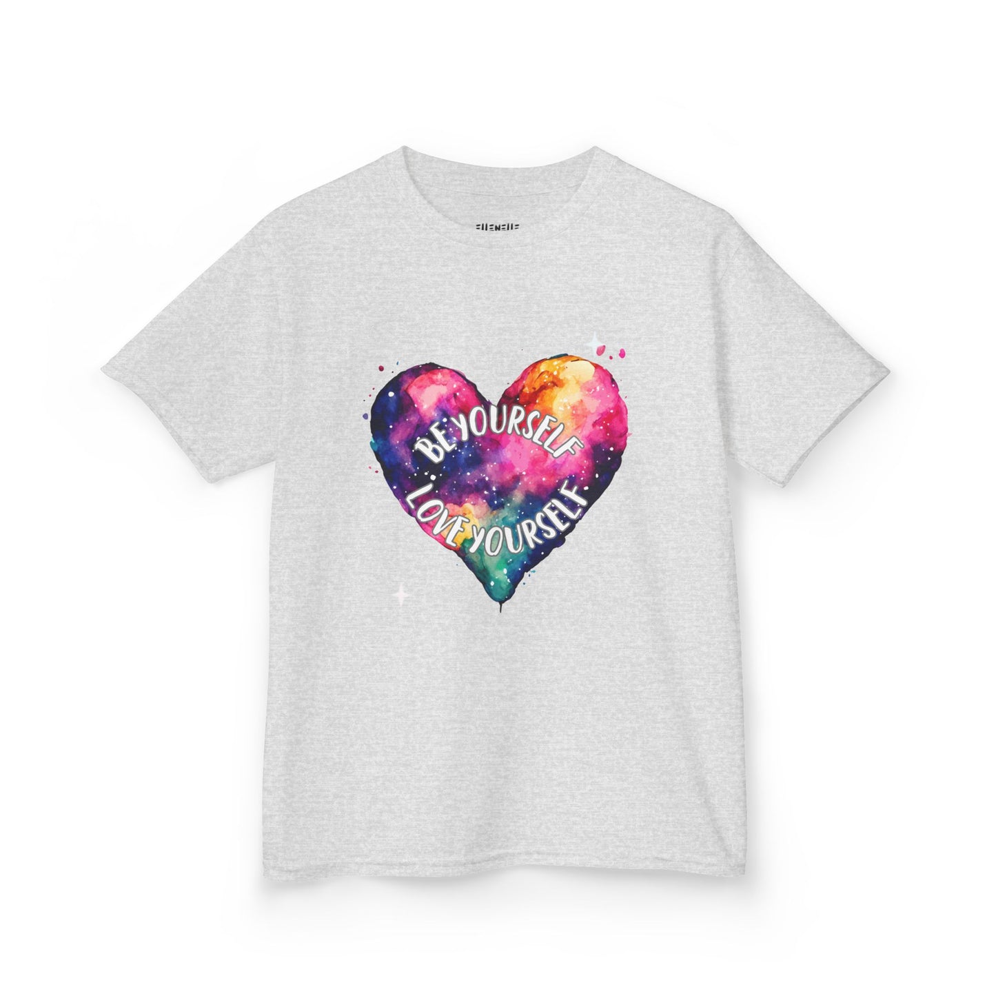Be Yourself Love Yourself Motivational Kids T-Shirt, Positive Affirmation Shirt, Gift for Children, Encouraging Apparel