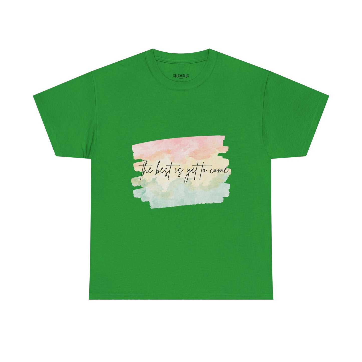 The Best Is Yet To Come Empowering Unisex Heavy Cotton Tee, Self-Love T-Shirt, Affirmation Apparel, Gift for Friends, Motivational Clothing