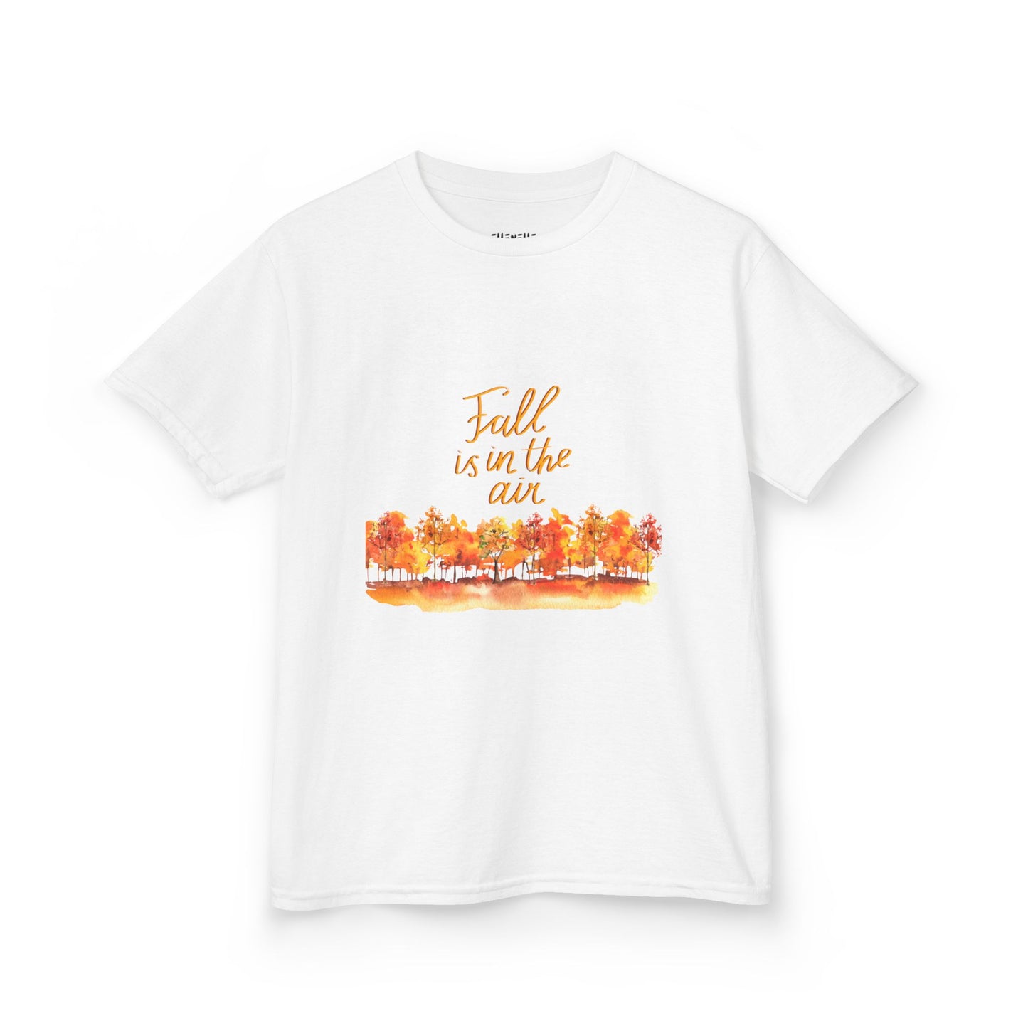 Fall is in the Air Cotton Tee, Autumn Tee, Fall Celebration T-Shirt